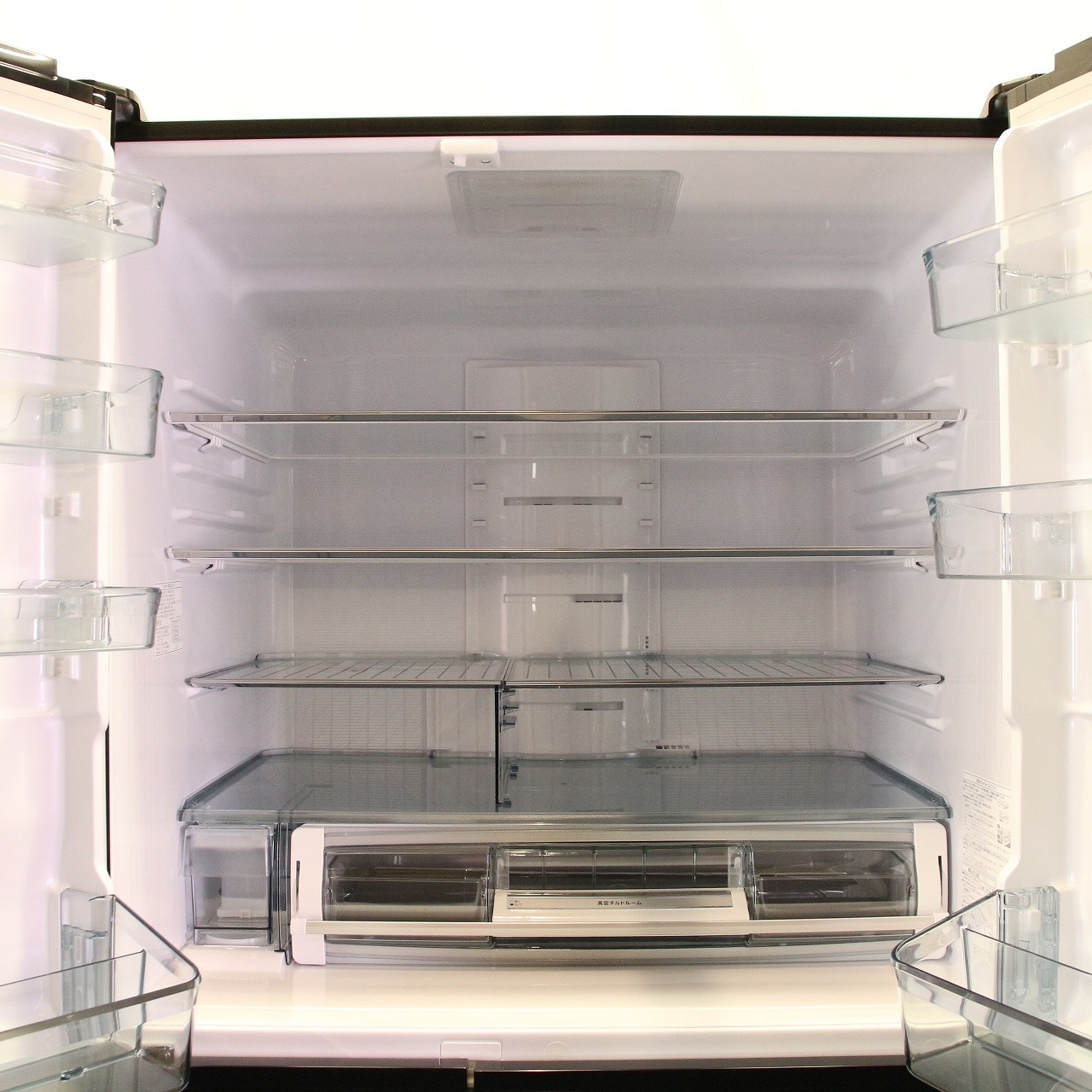 中古】〔展示品〕 冷蔵庫 WXCタイプ クリスタルミラー R-WXC74T-X ［約