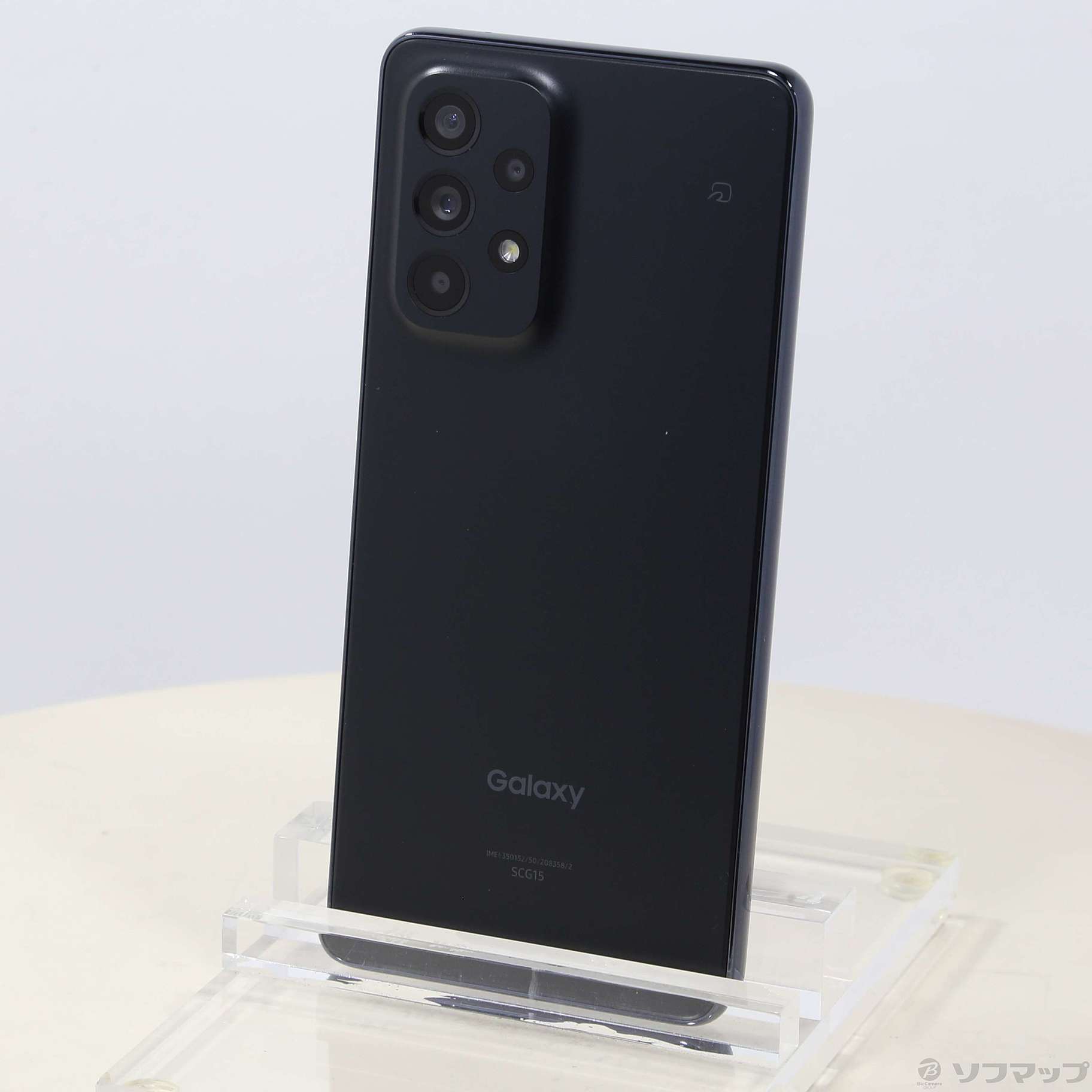 中古】Galaxy A53 5G 128GB オーサムブラック SCG15 auロック解除SIM ...