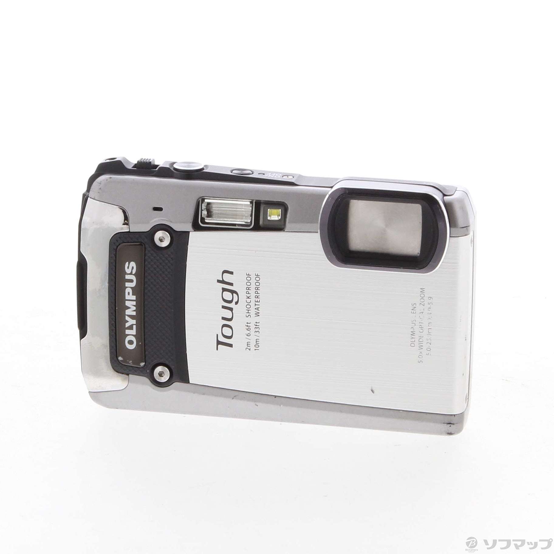 中古】OLYMPUS Tough TG-820 シルバー [2133049381163] - 法人専用