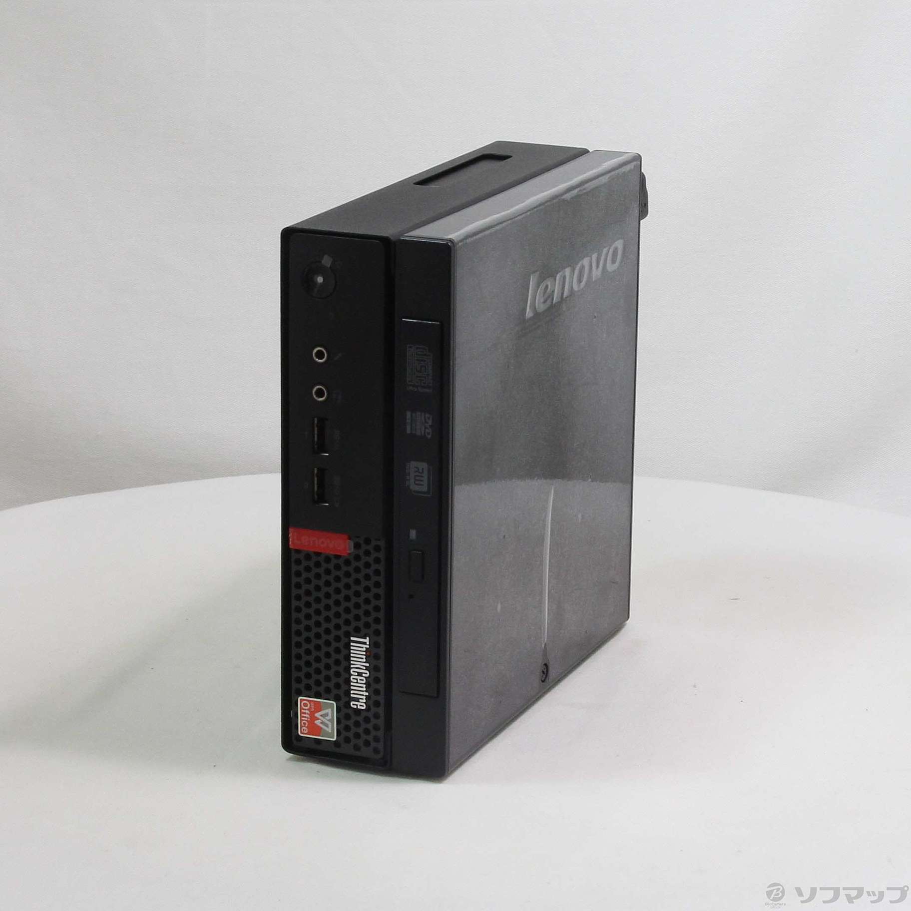 ThinkCentre M710q Tiny 10MQ000AJP ブラック ［Core i5 7400T  (2.4GHz)／8GB／500GB／SSD256GB／］