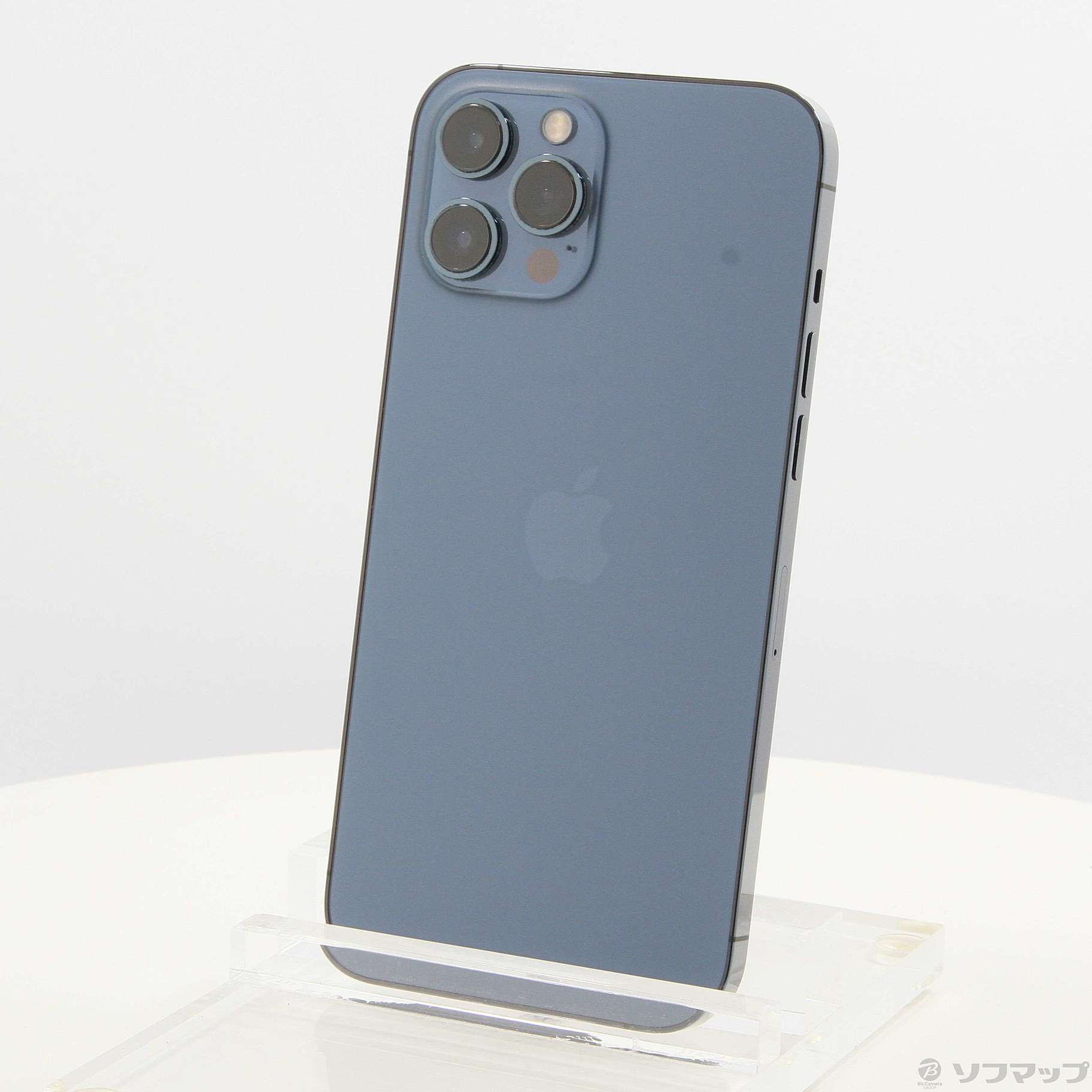 中古】iPhone12 Pro Max 256GB パシフィックブルー MGD23J／A SIM