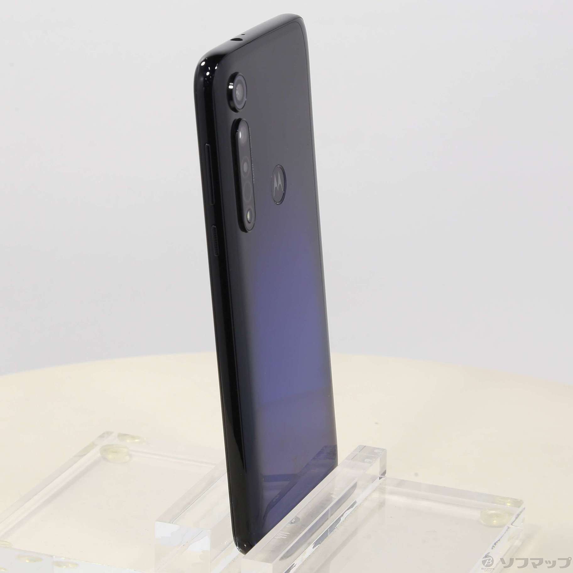 中古】Moto G8 Plus 64GB コズミックブルー PAGE0013JP SIMフリー