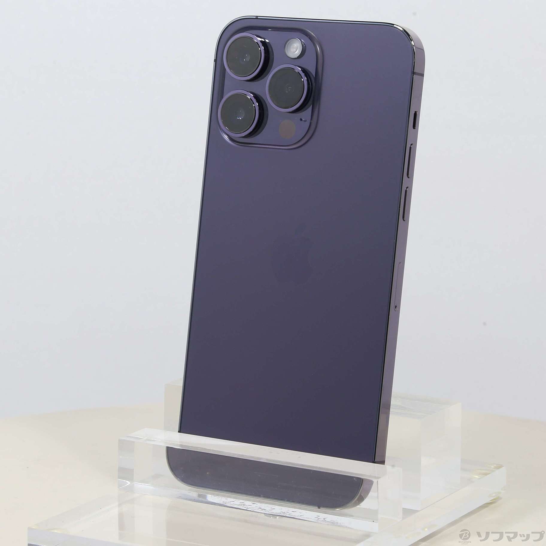 中古】iPhone14 Pro Max 256GB ディープパープル MQ9E3J／A SIMフリー 