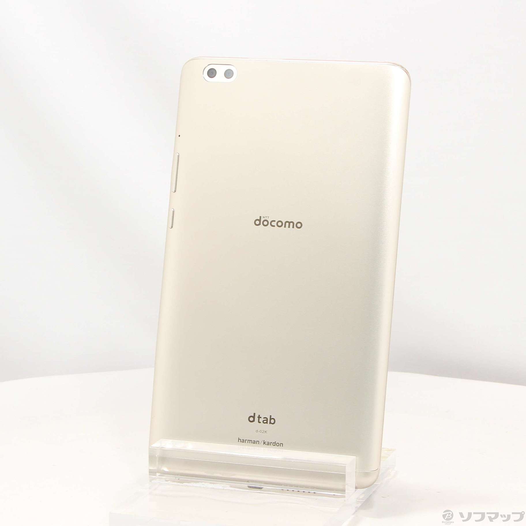 中古】dtab compact 32GB ゴールド d-02K docomo [2133049423139