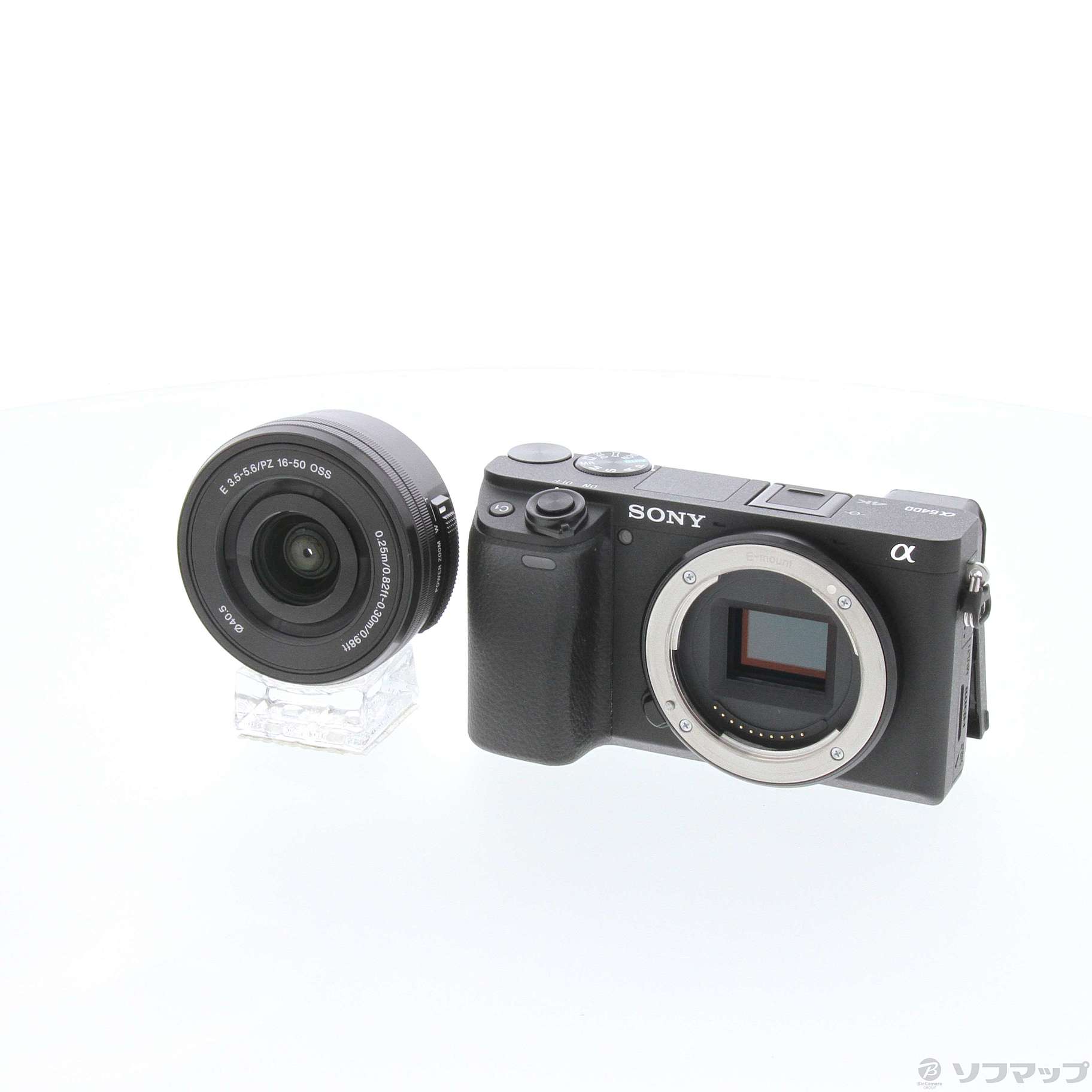 中古】α6400 ILCE-6400L パワーズームレンズキット ブラック ...