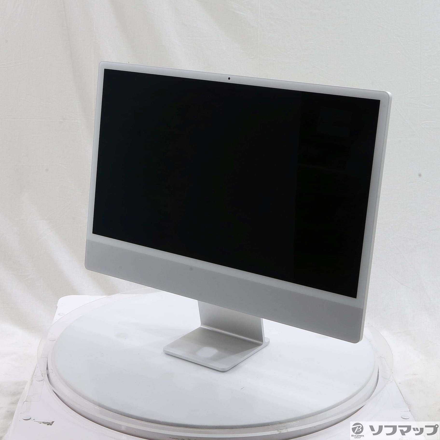 iMac 24-inch Mid 2021 MGPC3J／A Apple M1 8コアCPU_8コアGPU 8GB SSD256GB シルバー  〔13.5 Ventura〕