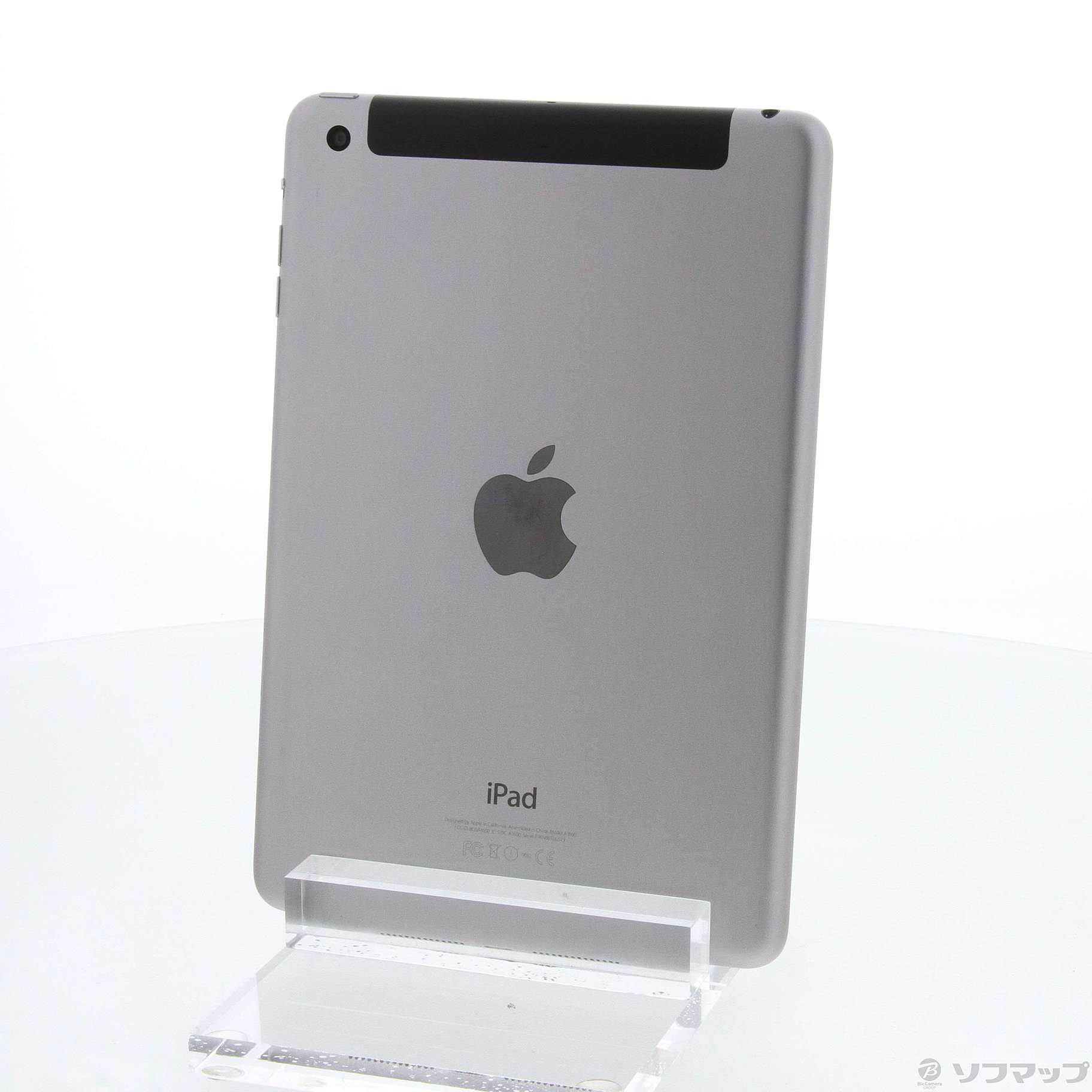 中古】iPad mini 3 64GB スペースグレイ MGJ02J／A au [2133049450203