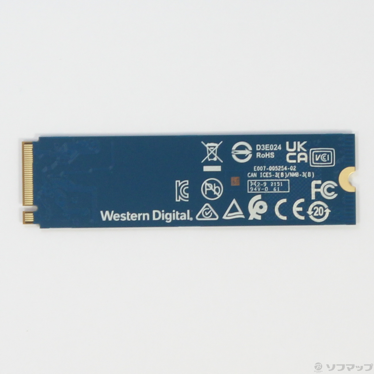 新品未開封　Western Digital SSD 500GB m.2 nvme