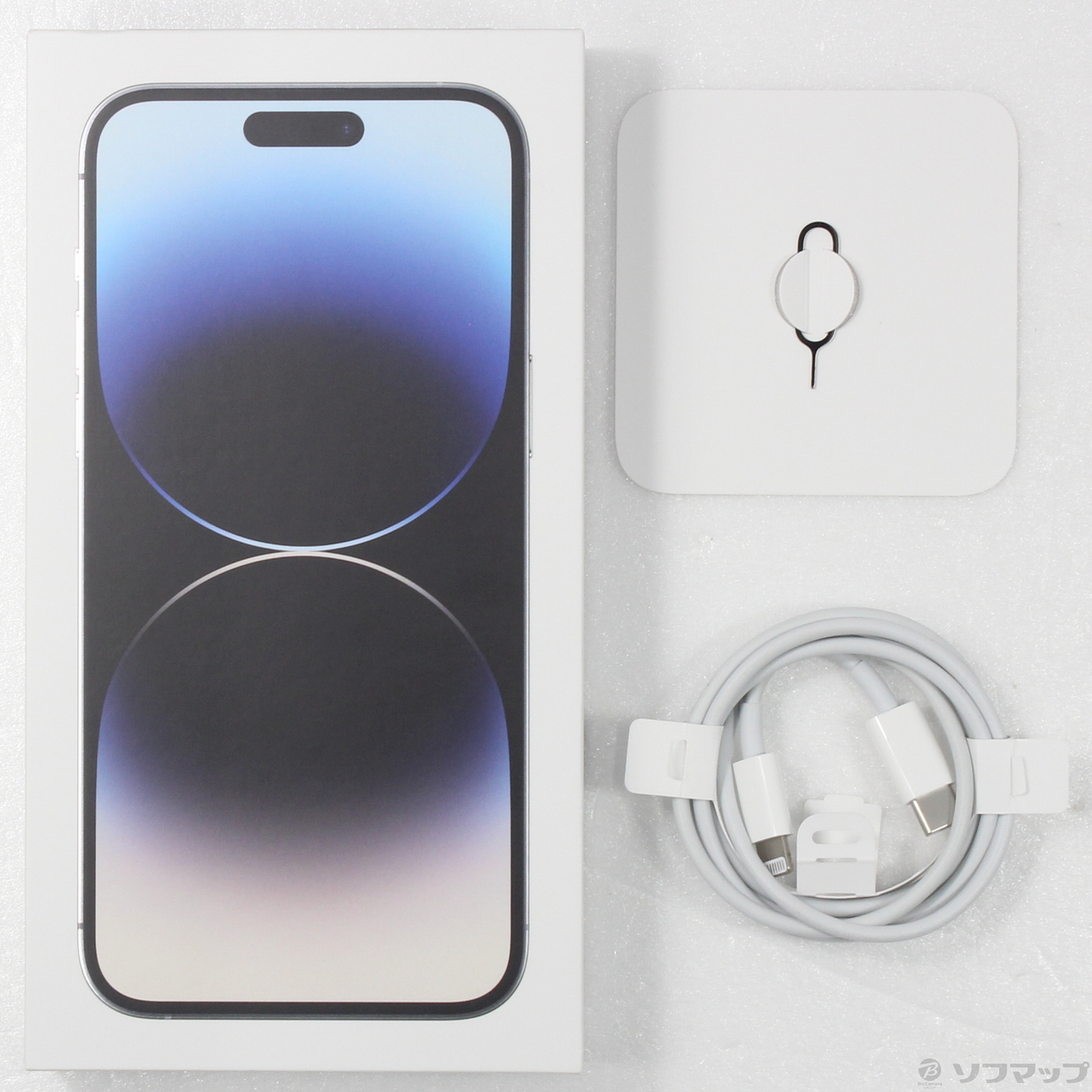 中古】iPhone14 Pro Max 256GB シルバー MQ9C3J／A SIMフリー