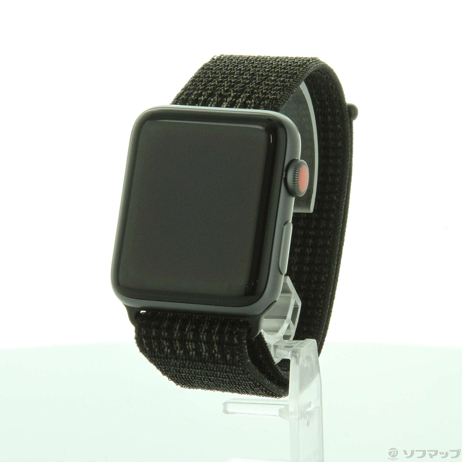 中古品〕 Apple Watch Series Nike+ GPS Cellular 42mm スペースグレイアルミニウムケース  ブラック／ピュアプラチナNikeスポーツループ｜の通販はソフマップ[sofmap]