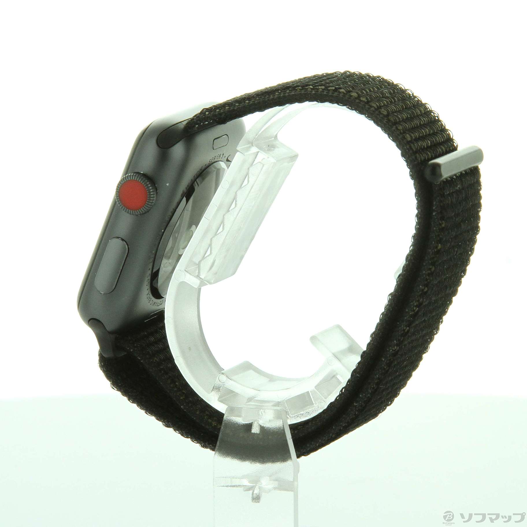 Apple Watch Series 3 Nike+ GPS + Cellular 42mm スペースグレイアルミニウムケース  ブラック／ピュアプラチナNikeスポーツループ