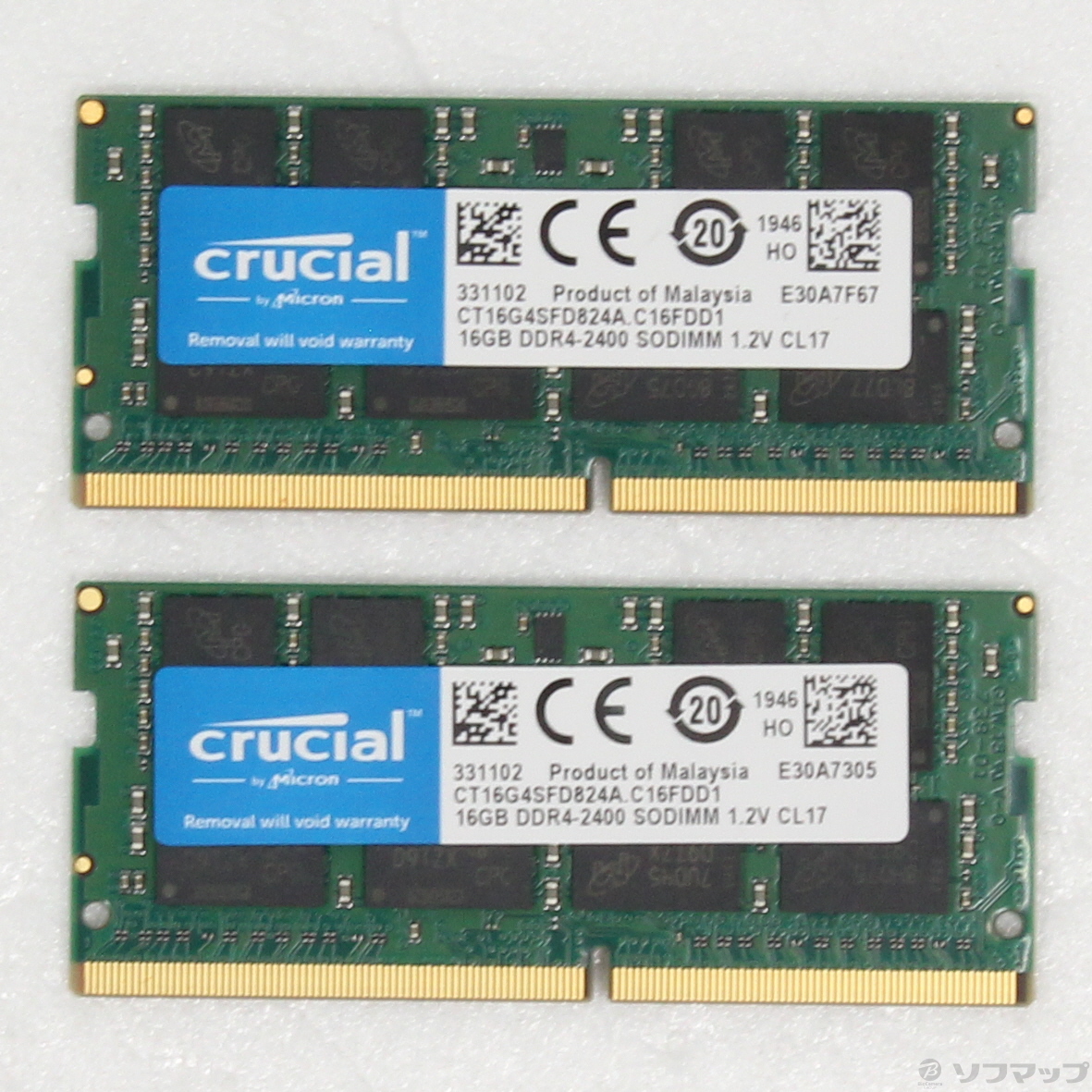 crucial CT2K16G4SFD824A 32GB(16GB×2) - PCパーツ