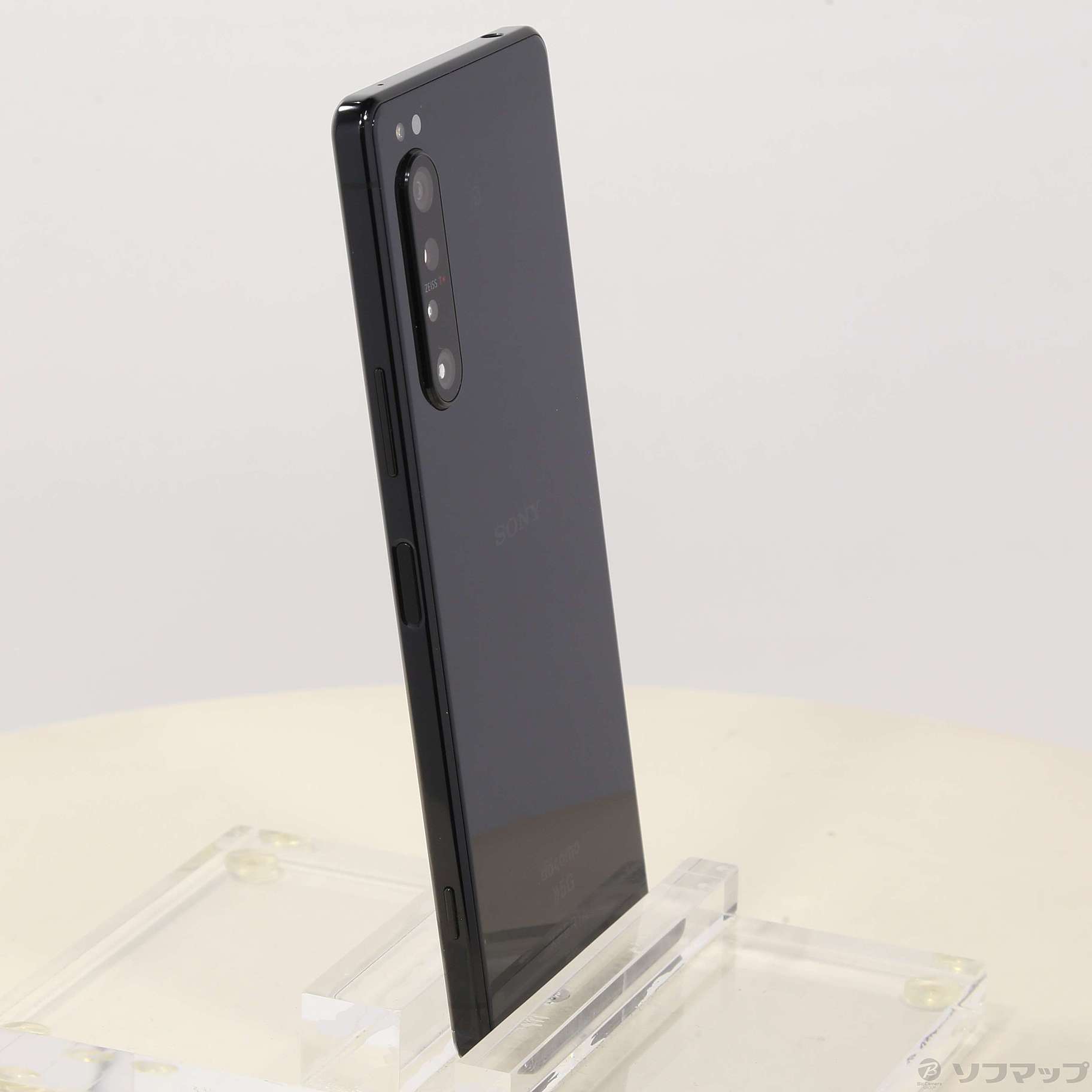 中古】Xperia 1 II 128GB ブラック SO-51A docomoロック解除SIMフリー