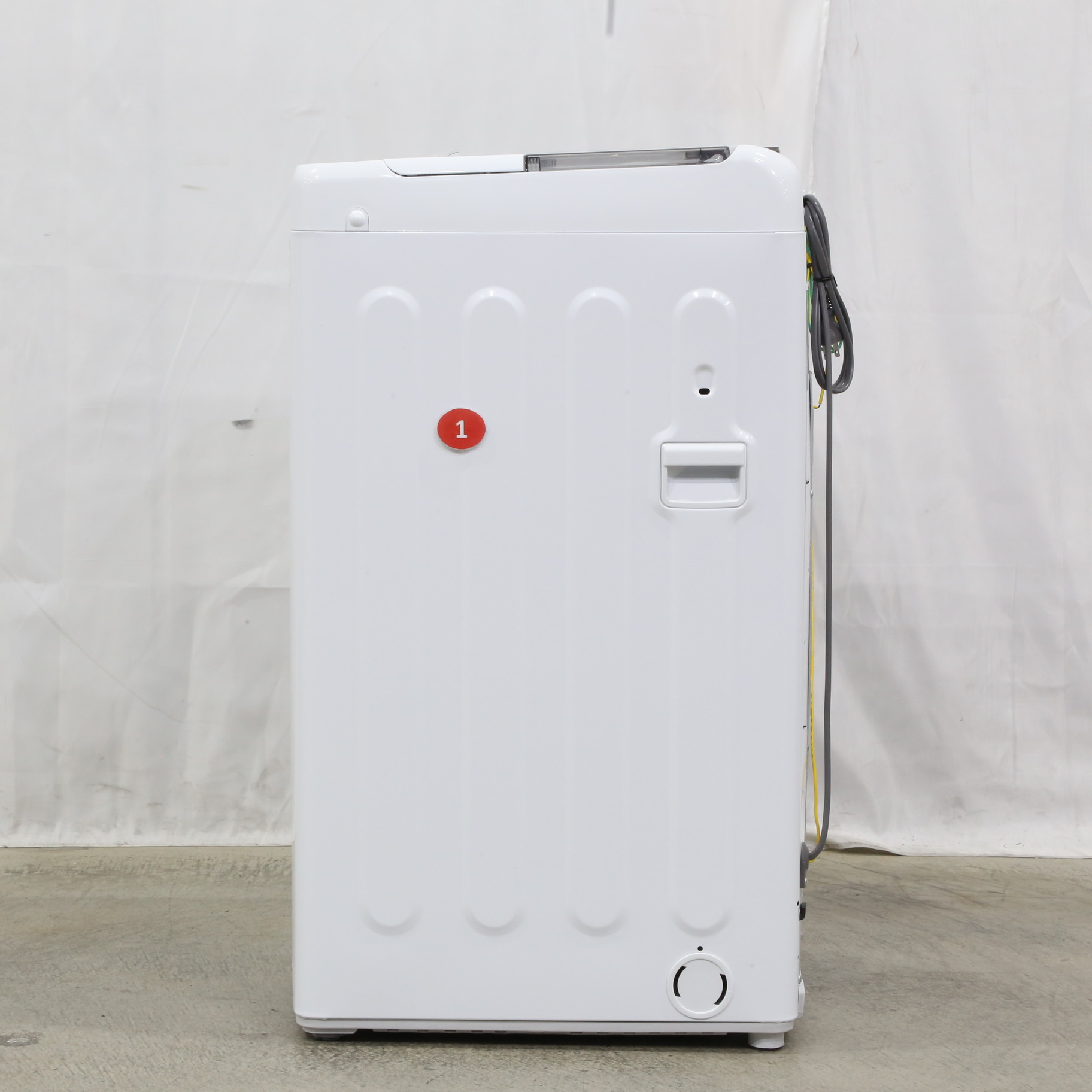 〔展示品〕 全自動洗濯機 ハイアール ホワイト JW-U45B(W) ［洗濯4.5kg ／簡易乾燥(送風機能) ／上開き］