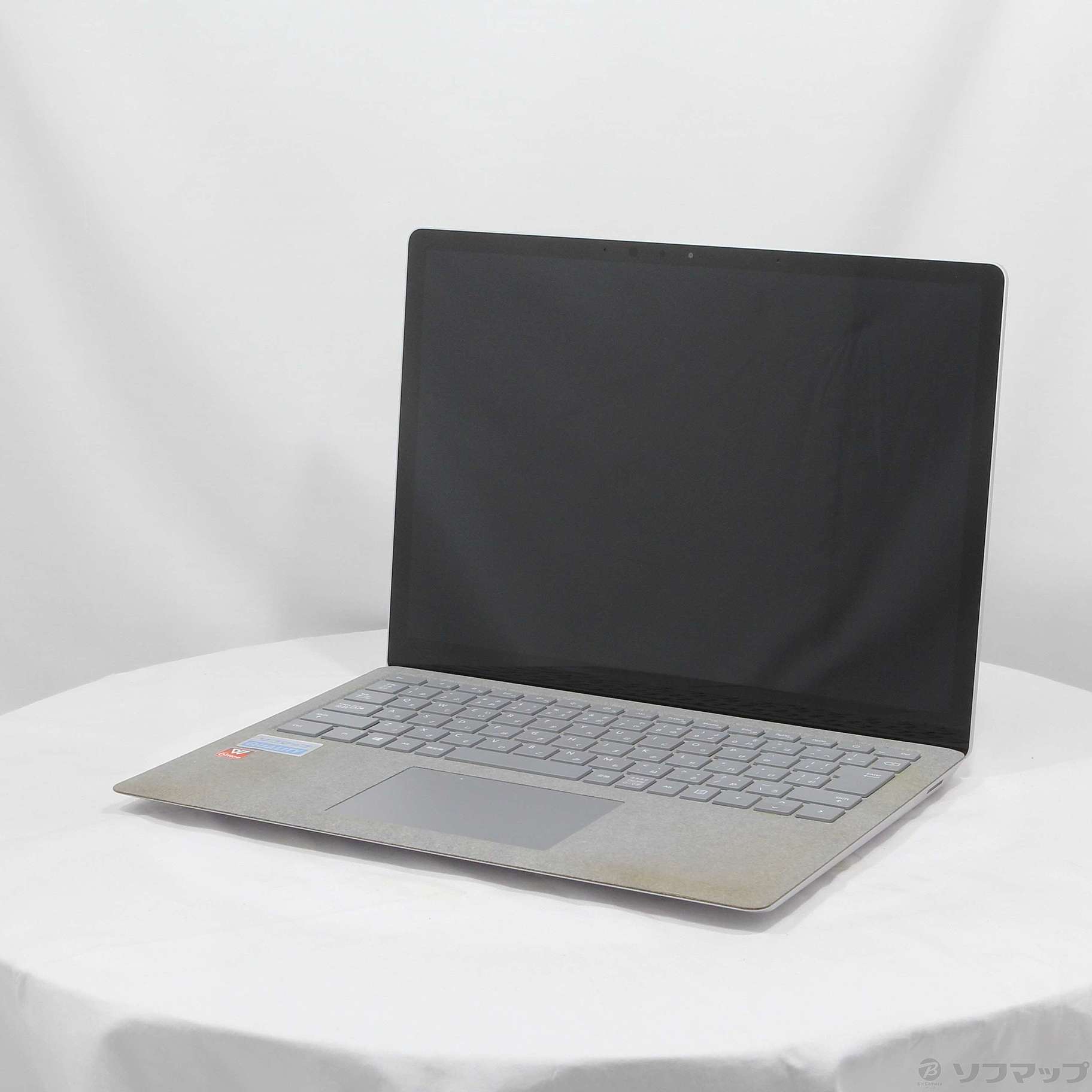 【中古】Surface Laptop 〔Core i5／8GB／SSD128GB〕 KSR-00022 プラチナ [2133049464415