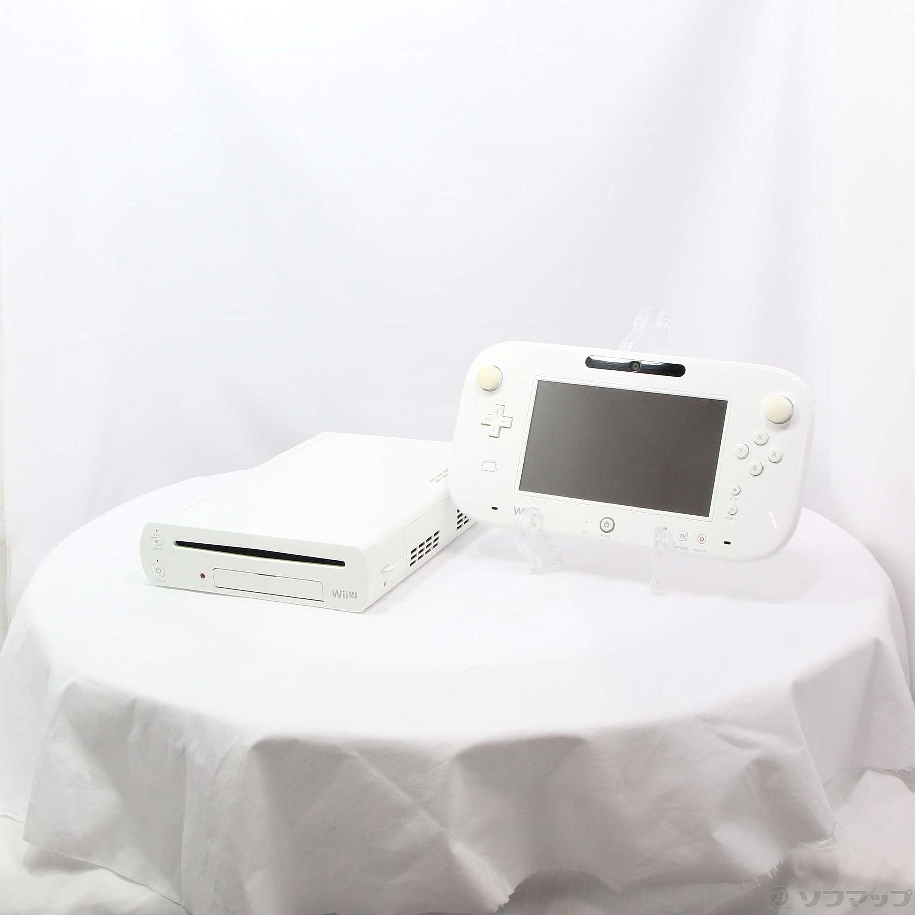 中古品（難あり）〕 Wii U マリオカート8セットシロ WUP-S-WAGH｜の