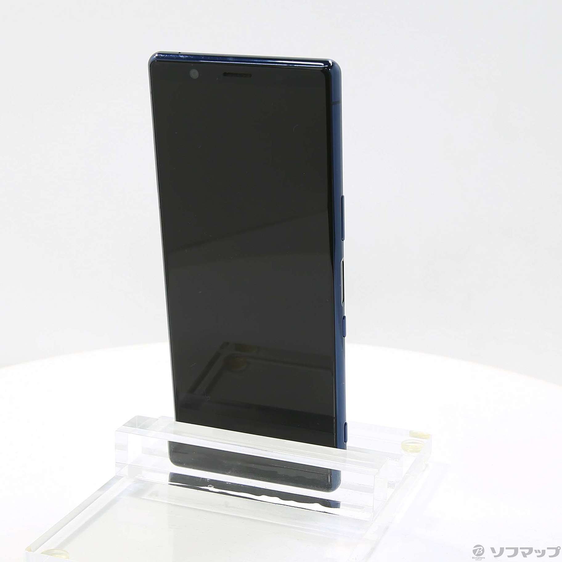 中古】Xperia 5 64GB ブルー SO-01M docomoロック解除SIMフリー