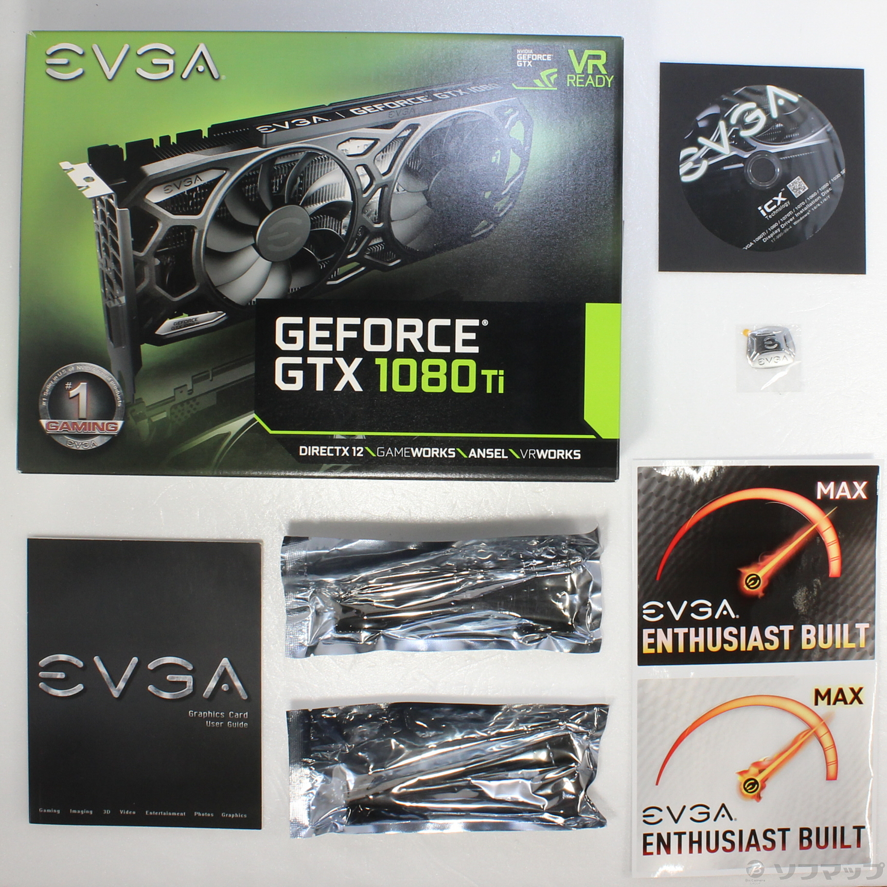 中古品〕 GeForce GTX 1080Ti SC Black Edition GAMING  11G-P4-6393-KR｜のはソフマップ[sofmap]