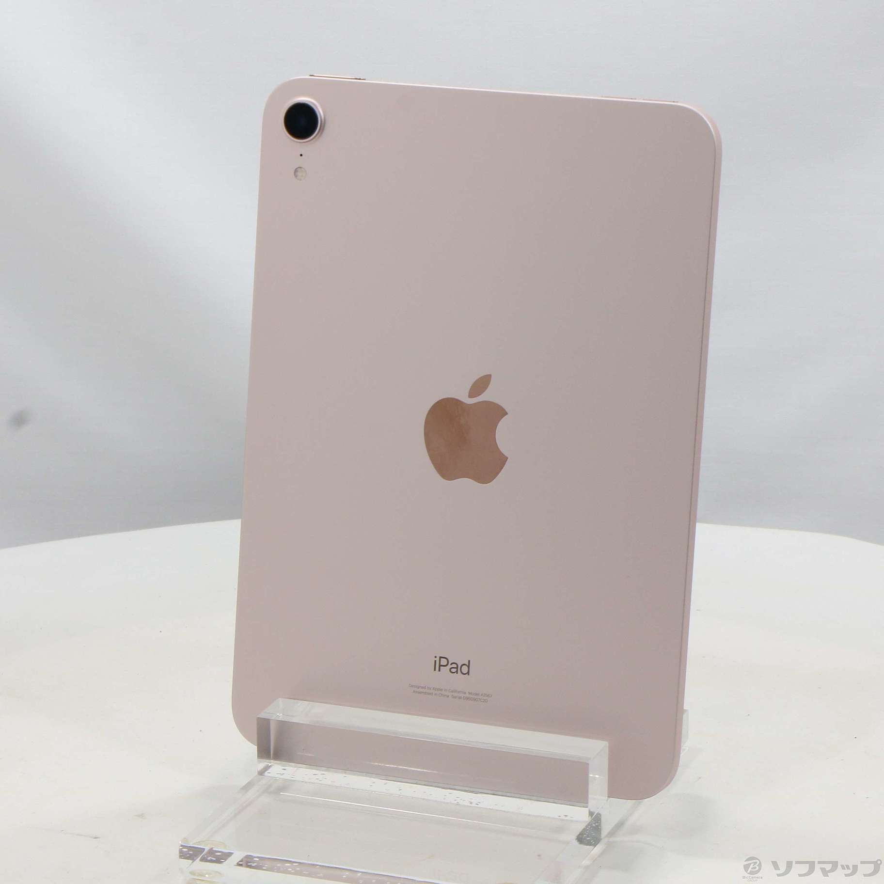 中古】iPad mini 第6世代 64GB ピンク MLWL3J／A Wi-Fi [2133049476623
