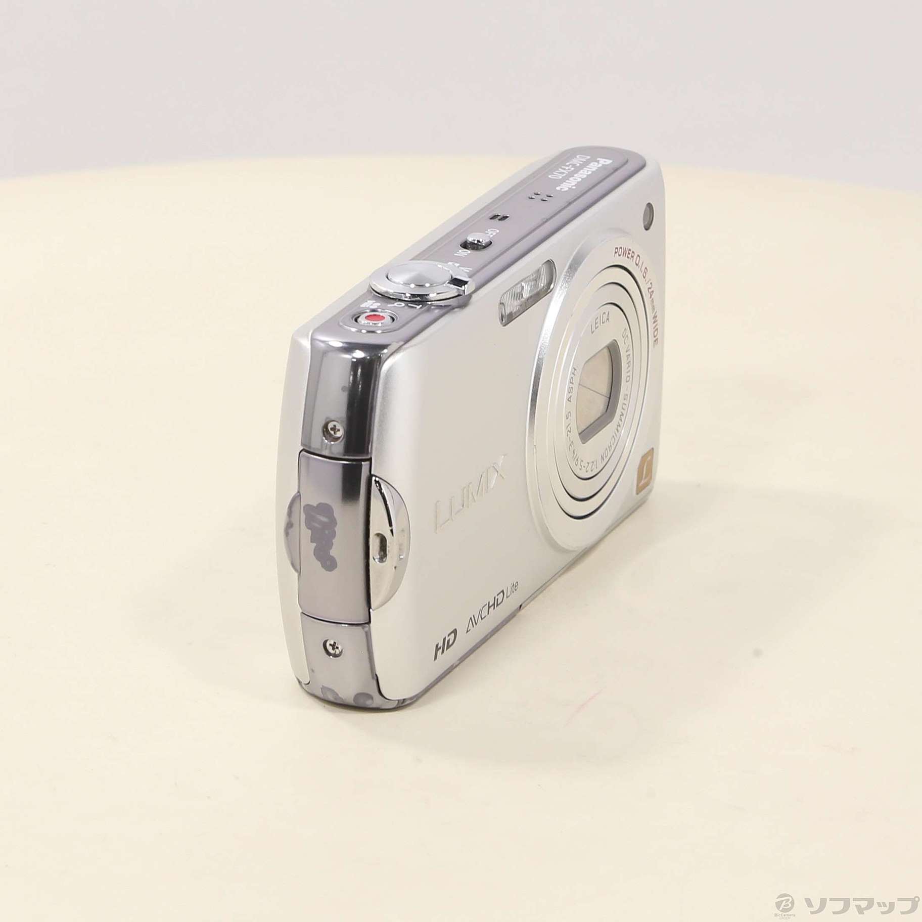 LUMIX DMC-FX70-S (1410万画素／5倍／プレシャスシルバー／SDXC)