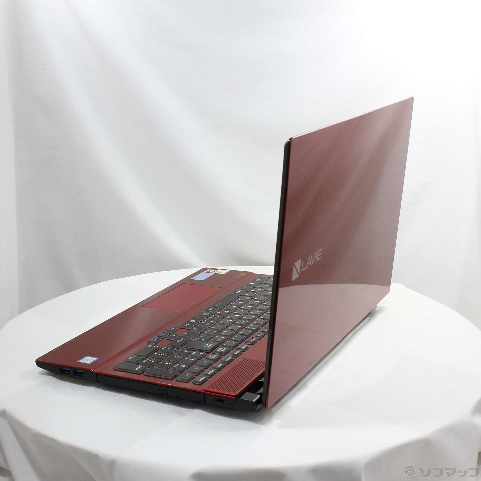 LAVIE Direct NS レッドWindows10【美品】外箱、付属品揃