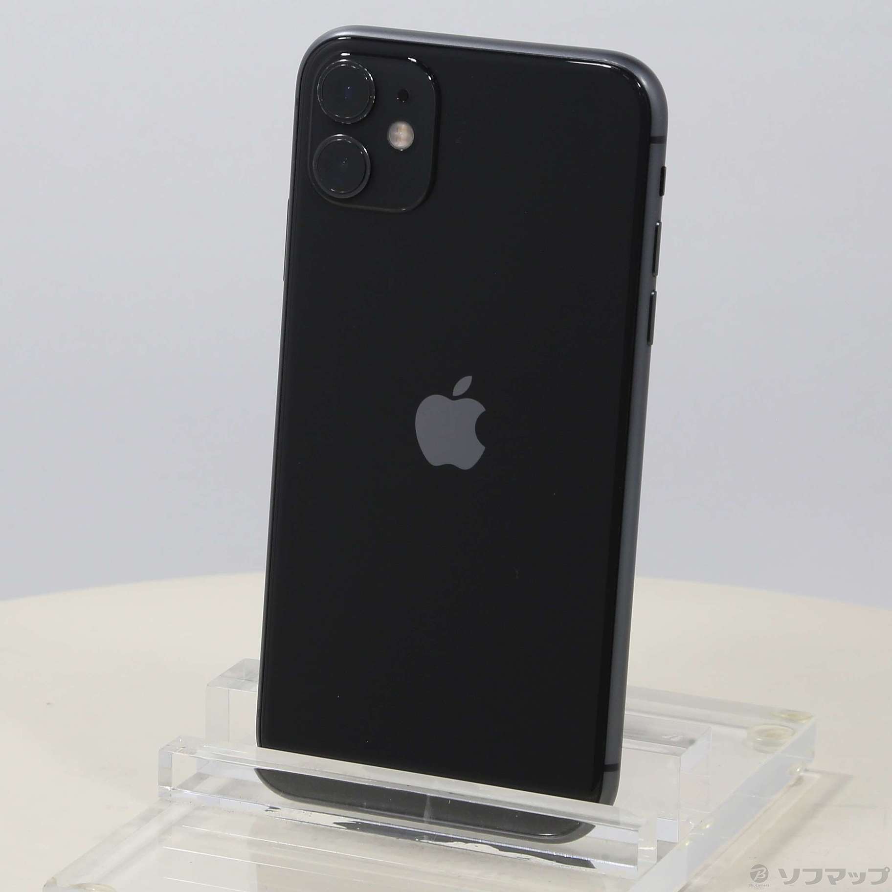 中古】iPhone11 128GB ブラック MWM02J／A SIMフリー