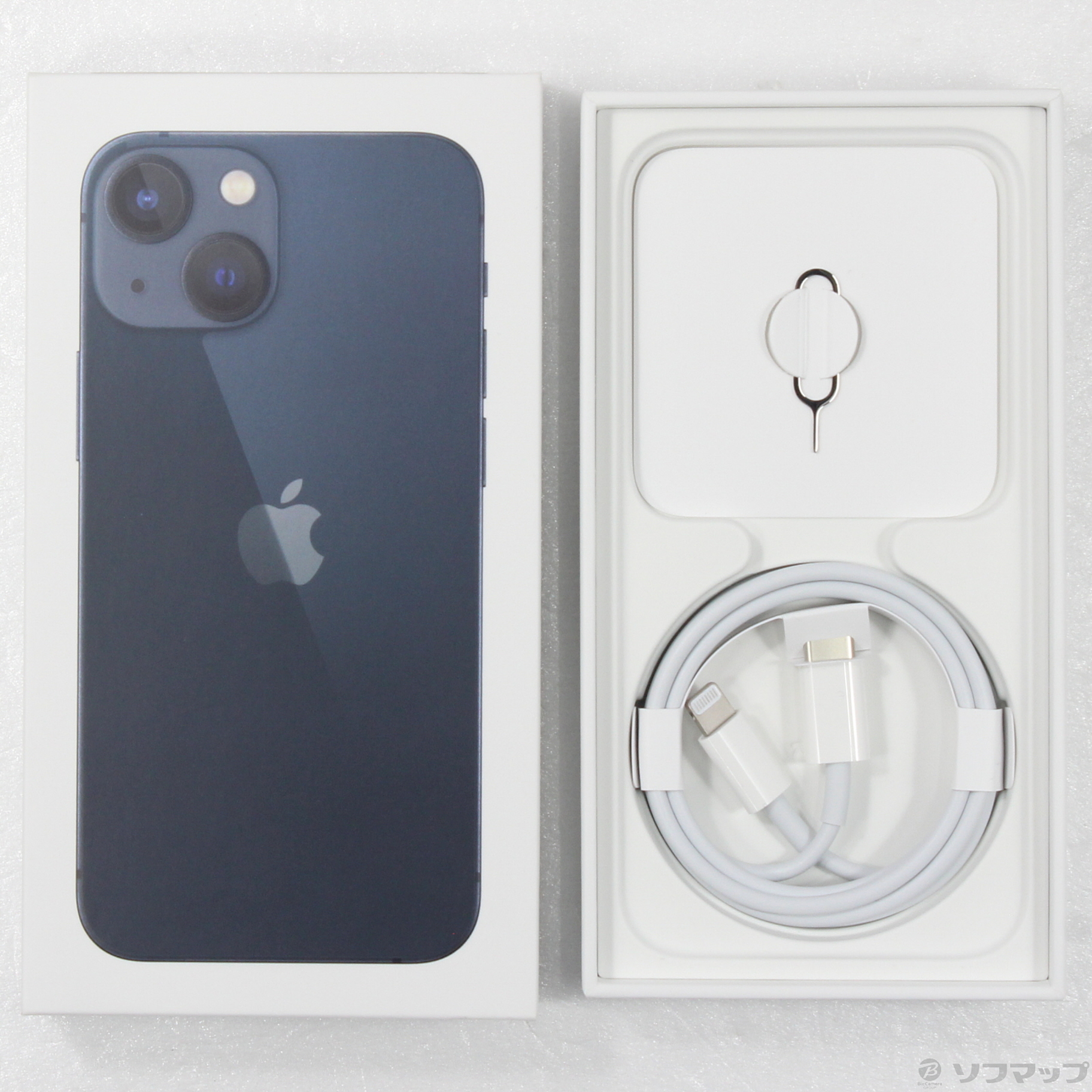 中古】iPhone13 mini 128GB ミッドナイト MLJC3J／A SIMフリー