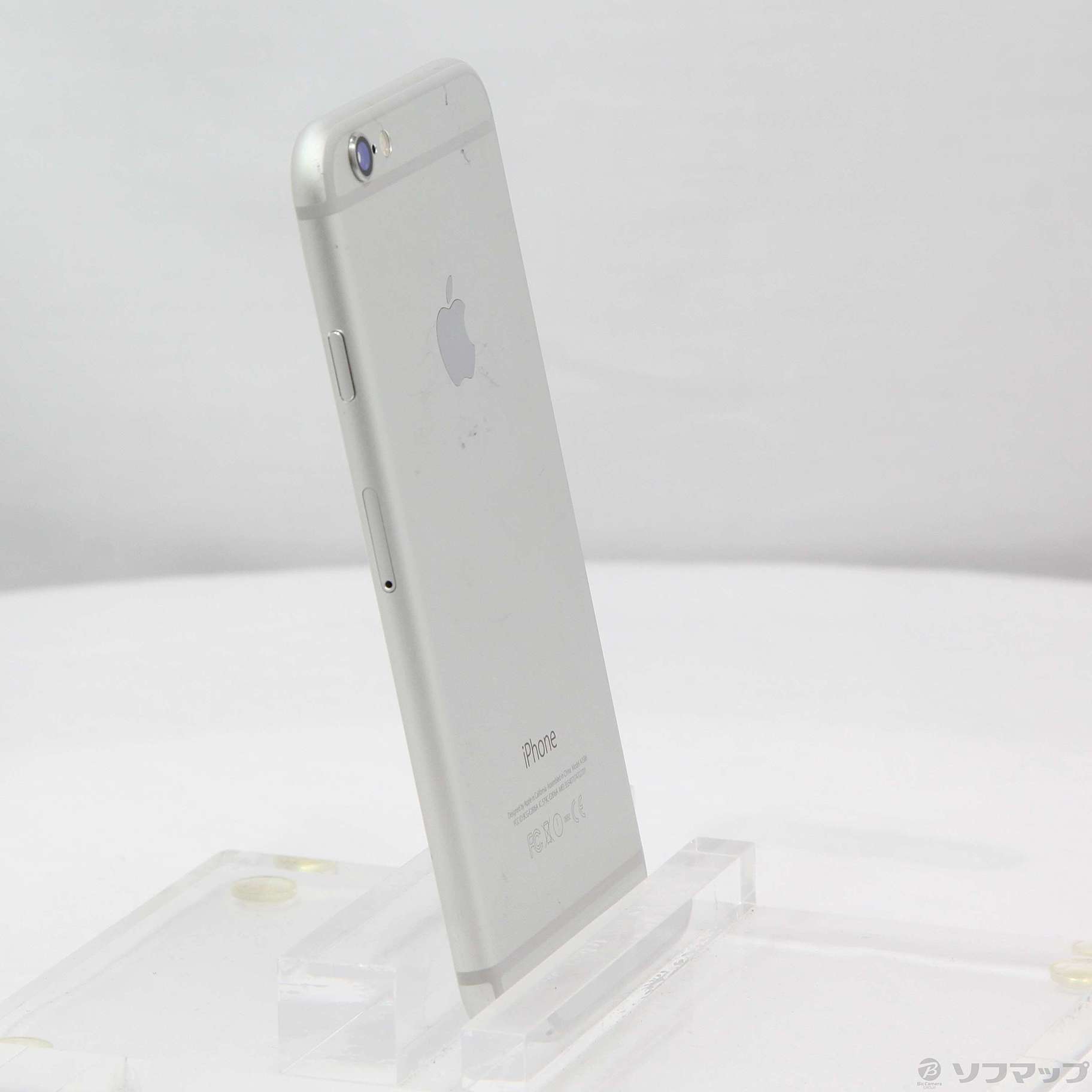 中古】iPhone6 16GB シルバー NG482J／A SoftBank [2133049485656