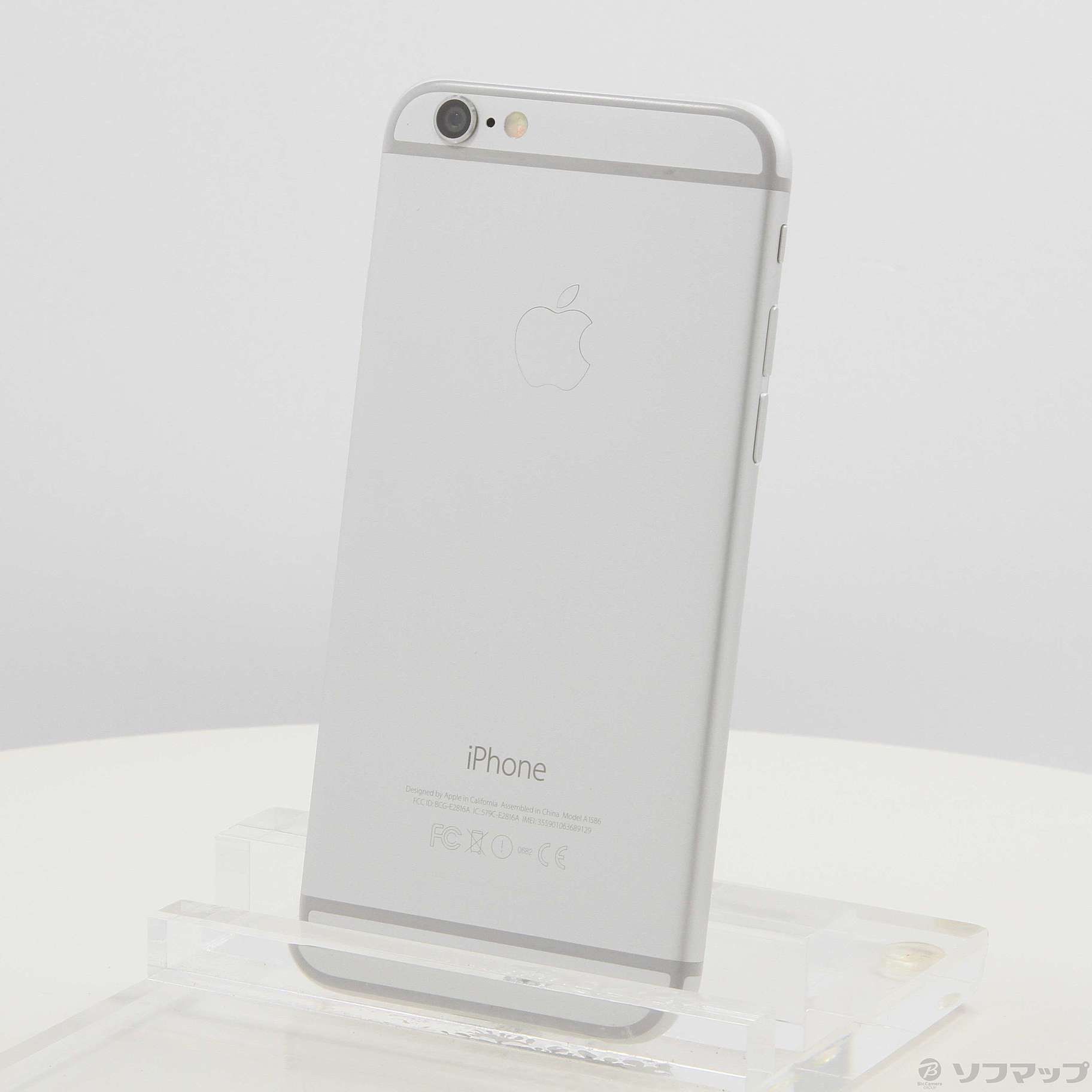 iPhone6 16GB シルバー SIMフリー - 携帯電話