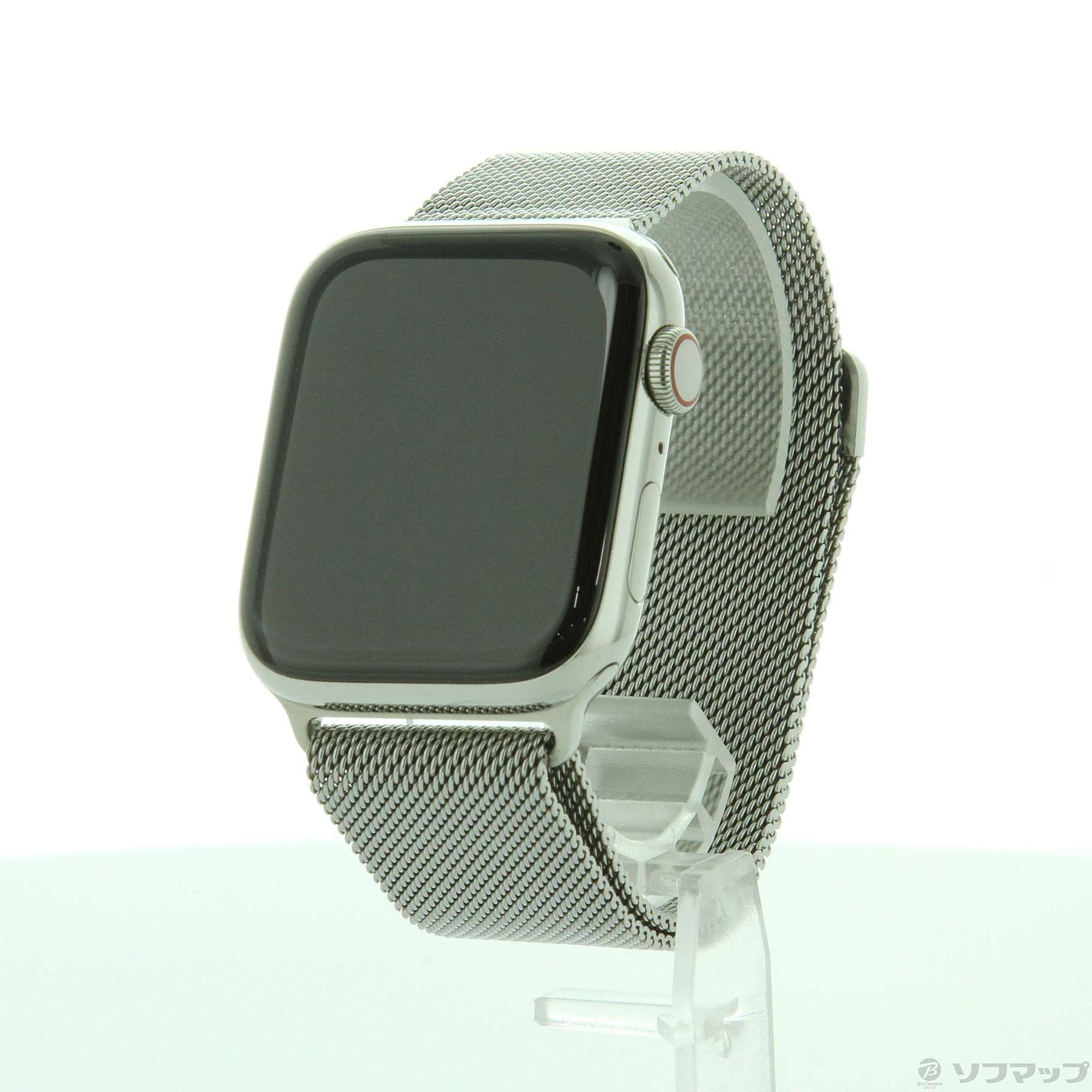Apple Watch Series 6 GPS + Cellular 44mm シルバーステンレススチールケース シルバーミラネーゼループ
