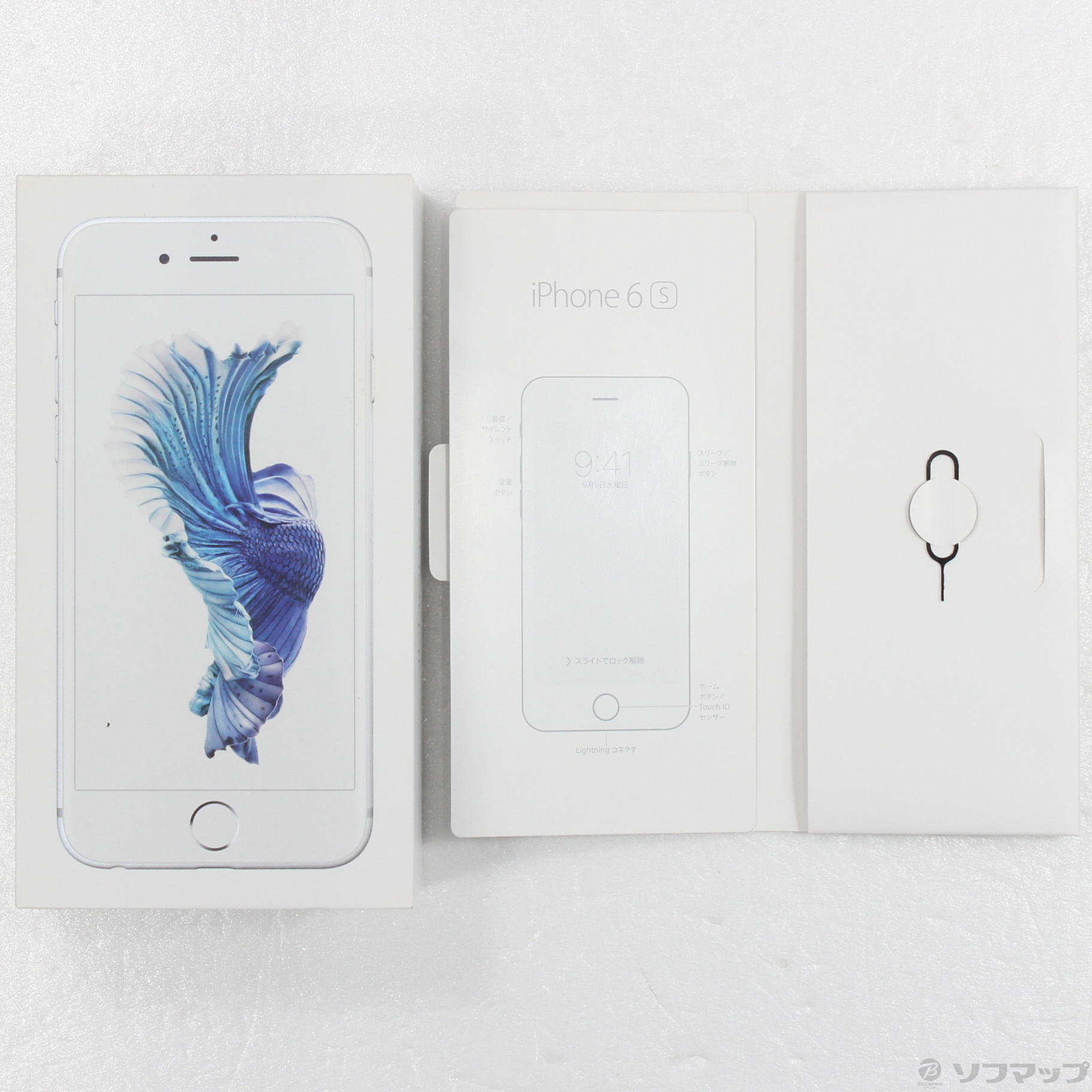 中古】iPhone6s 64GB シルバー MKQP2J／A SIMフリー [2133049491411