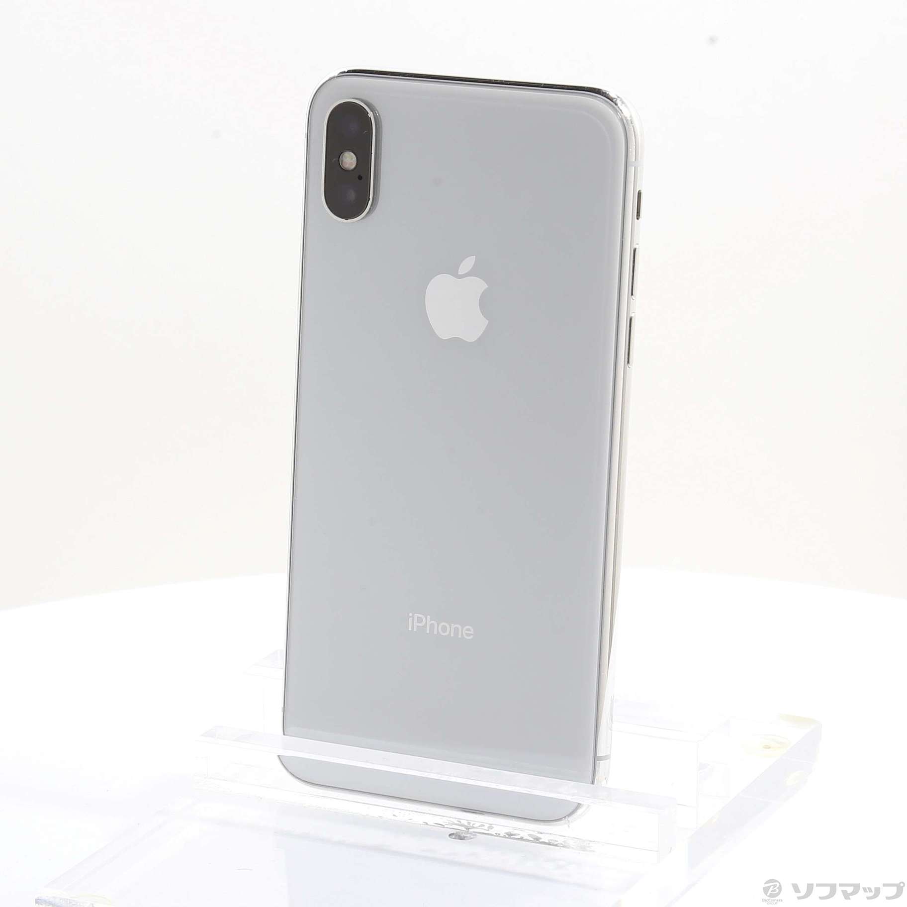 中古】iPhoneX 256GB シルバー MQC22J／A SIMフリー [2133049495785