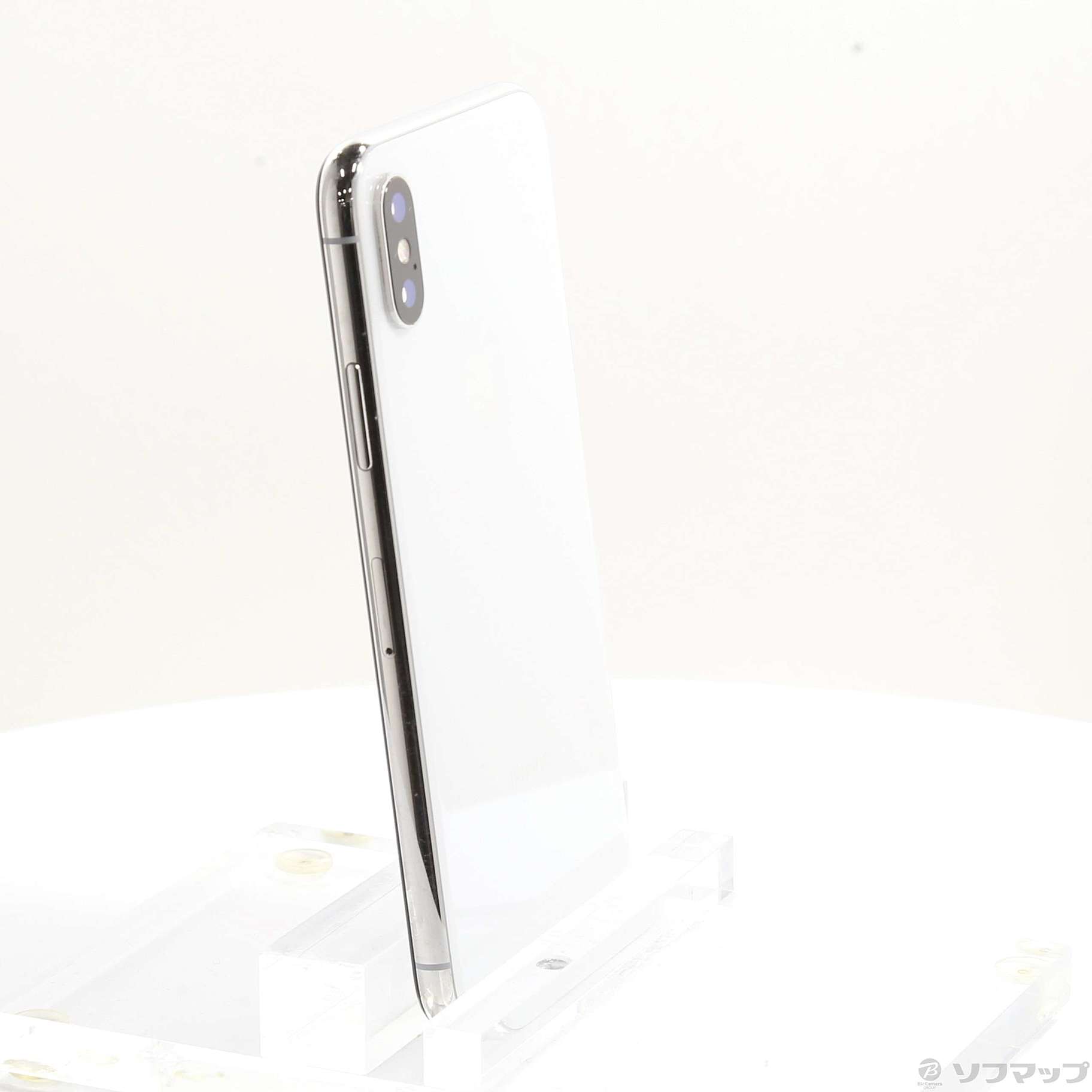 中古】iPhoneX 256GB シルバー MQC22J／A SIMフリー [2133049495785