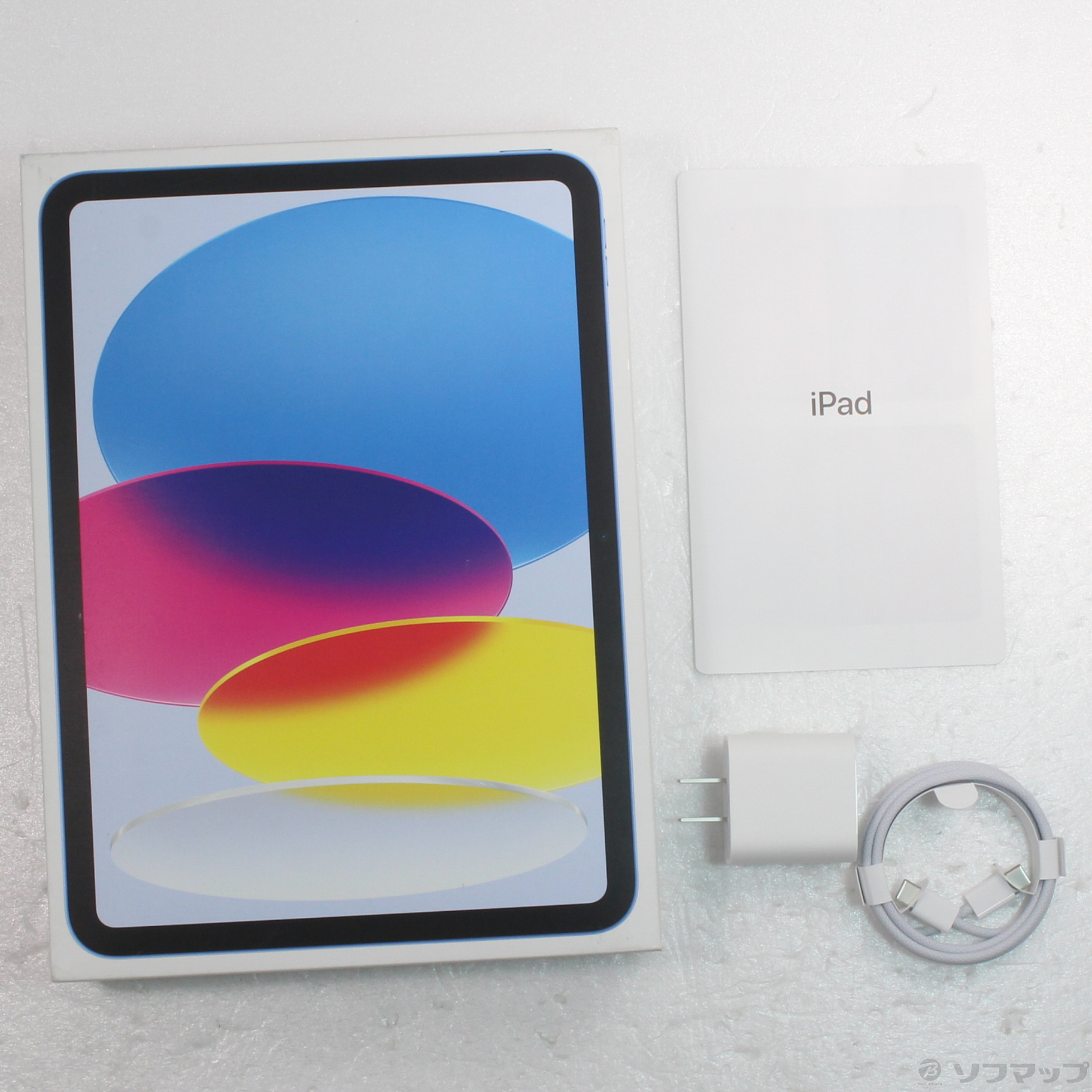 中古】iPad 第10世代 64GB ブルー MPQ13J／A Wi-Fi [2133049496201