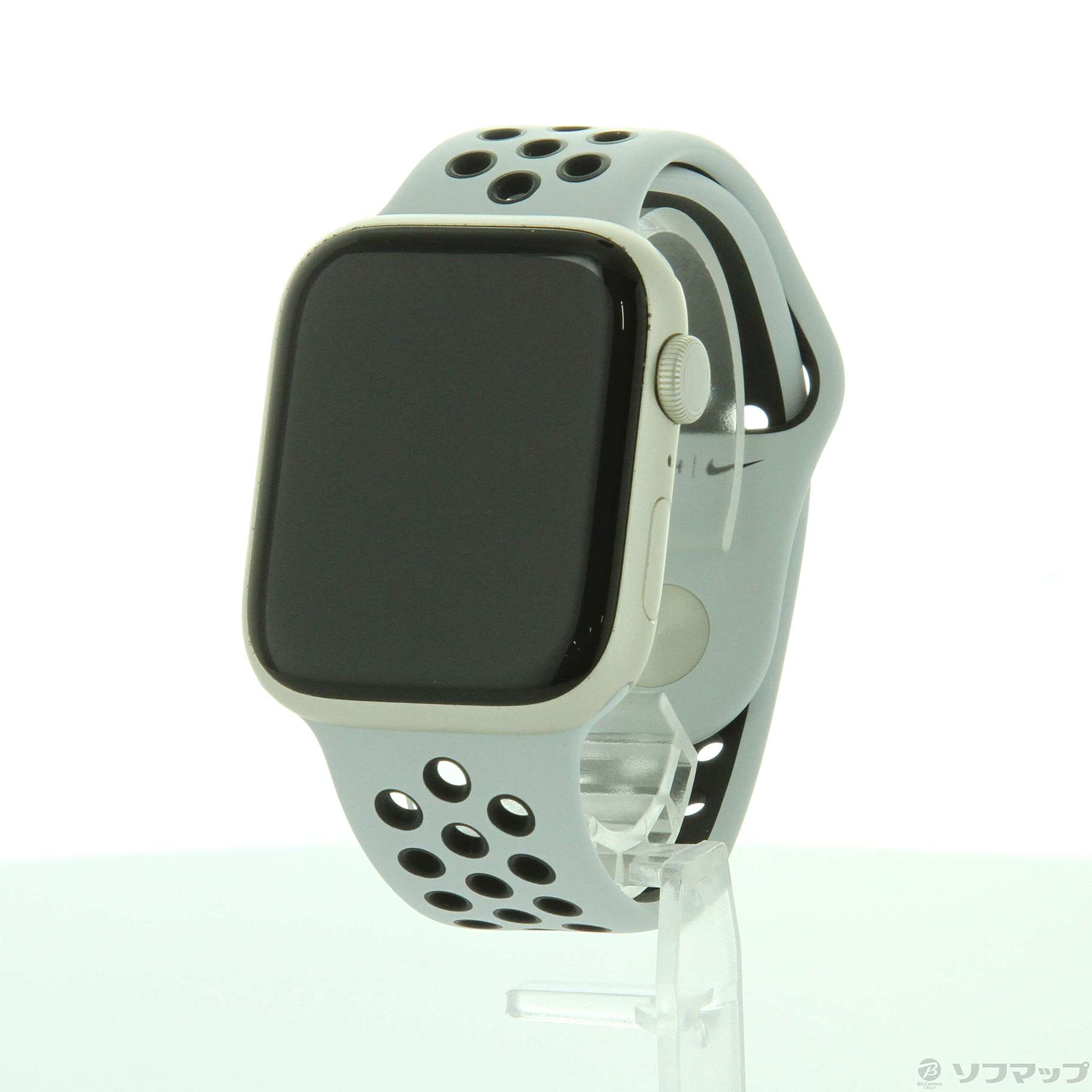 中古】Apple Watch Series 7 Nike GPS 45mm スターライトアルミニウム