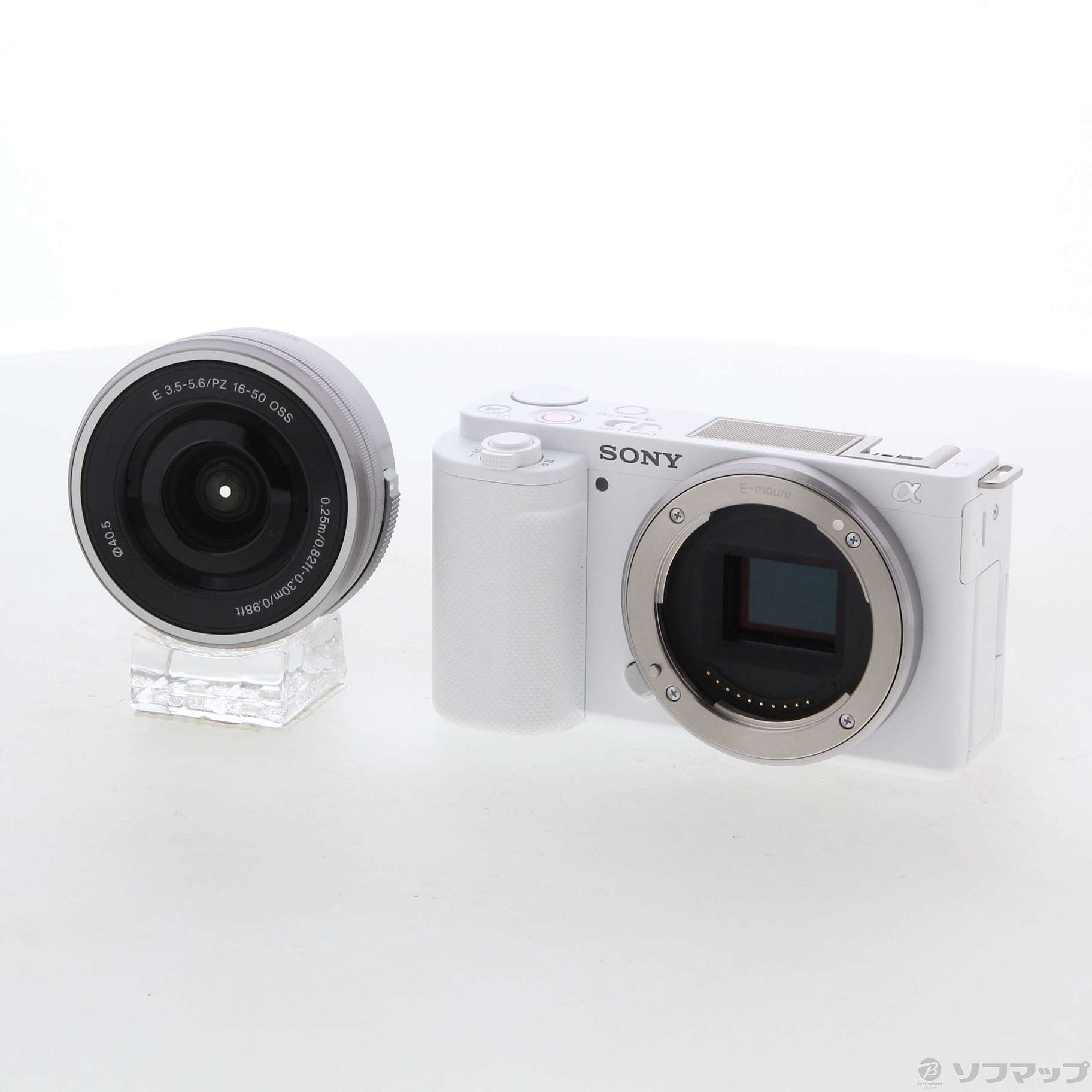 SONY VLOGCAM ZV-E10L パワーズームレンズキット ホワイト-