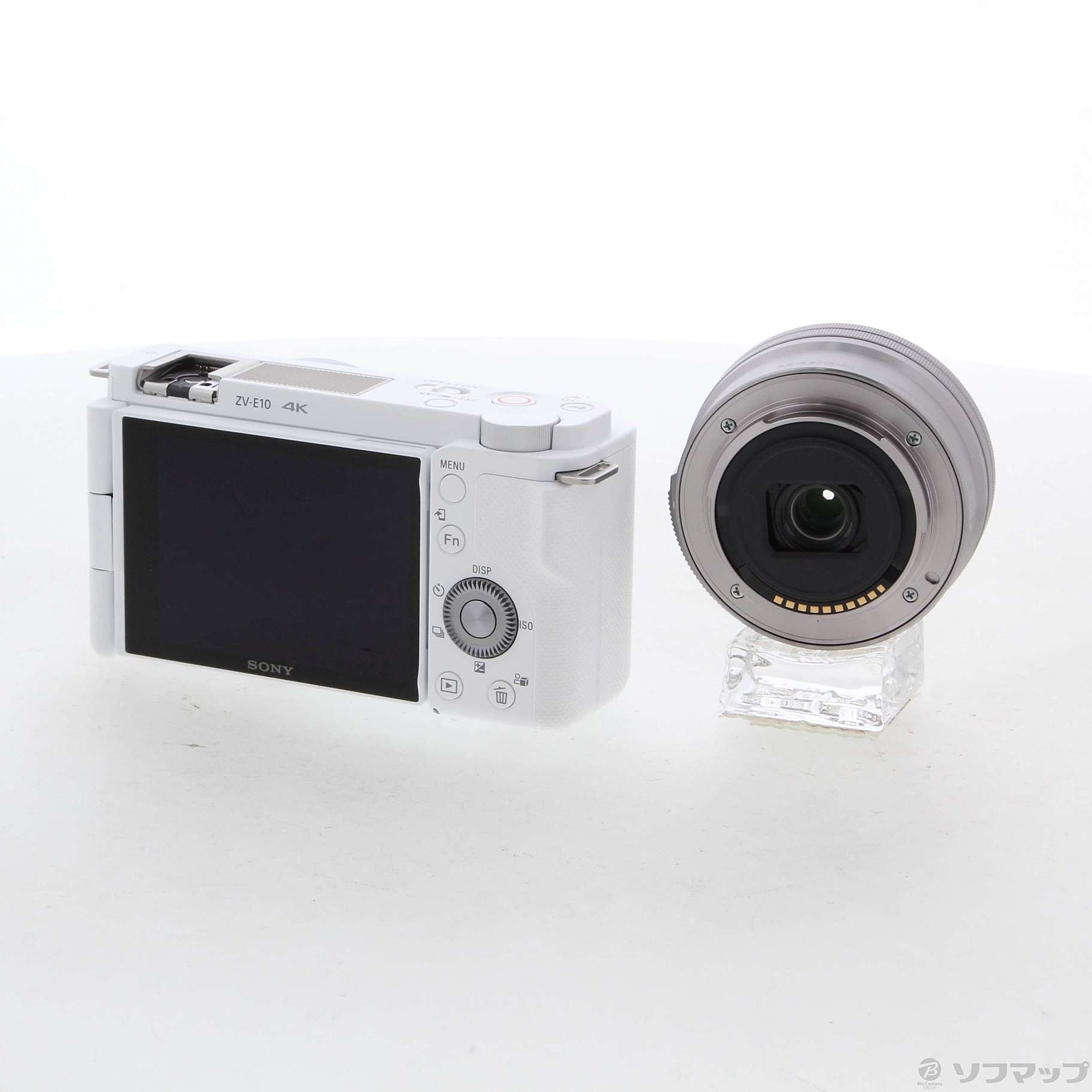 中古】VLOGCAM ZV-E10L パワーズームレンズキット ホワイト