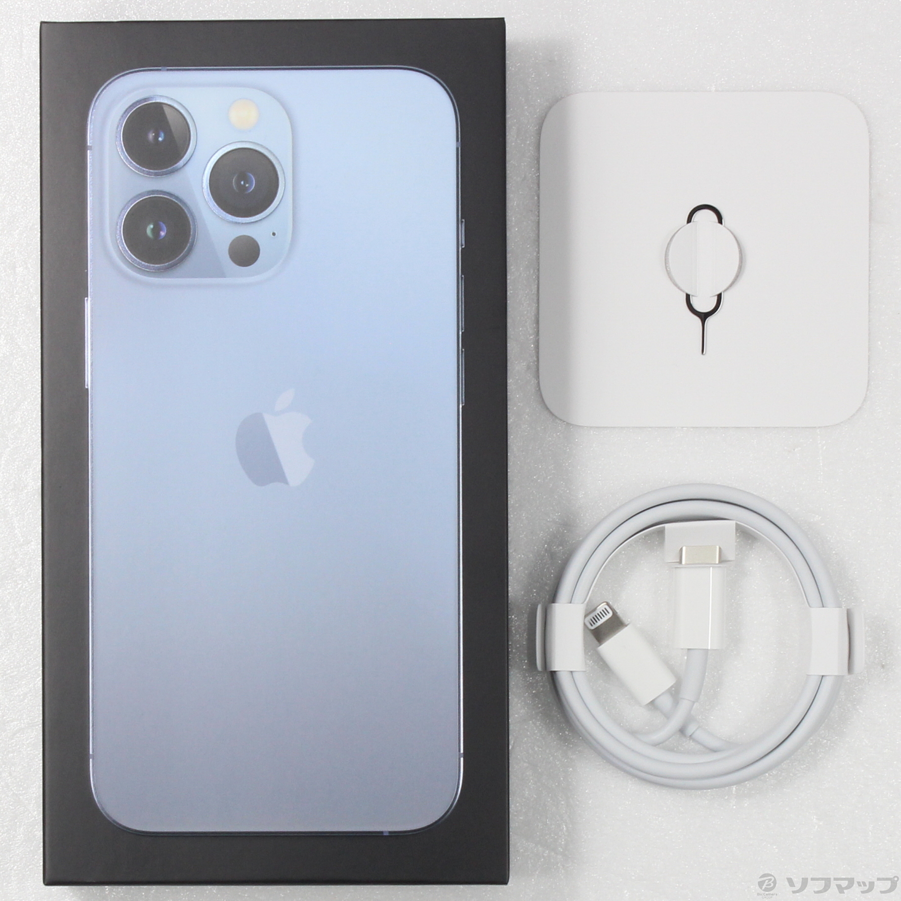 中古】iPhone13 Pro 128GB シエラブルー MLUK3J／A SIMフリー