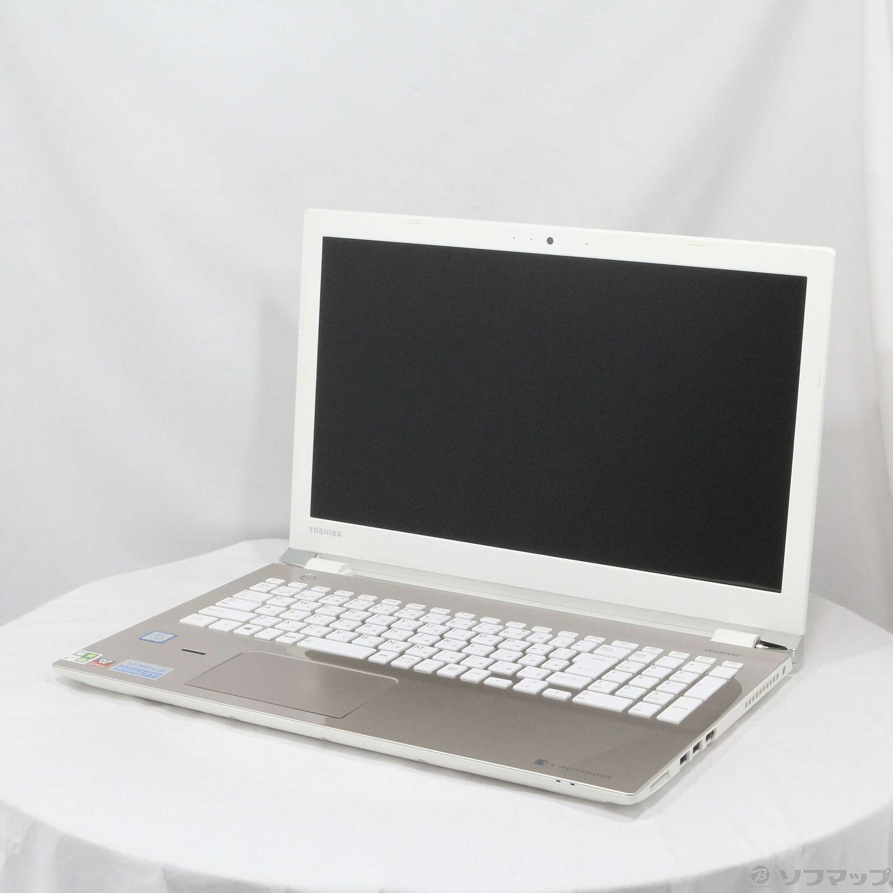 中古】格安安心パソコン dynabook T55／DG PT55DGP-BJA2 サテン