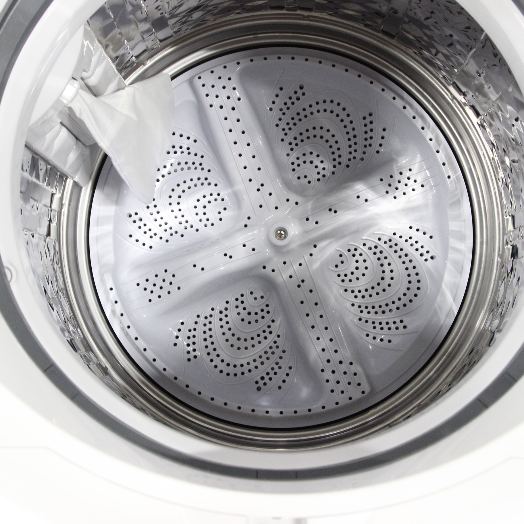 〔展示品〕 ES-TX8H-W 縦型乾燥洗濯機 ホワイト系 [洗濯8.0kg ／乾燥4.5kg ／ヒータ乾燥（排気タイプ）上開き] ES-TX8H-W  ［洗濯8.0kg ／乾燥4.5kg ／ヒーター乾燥(排気タイプ) ／上開き］