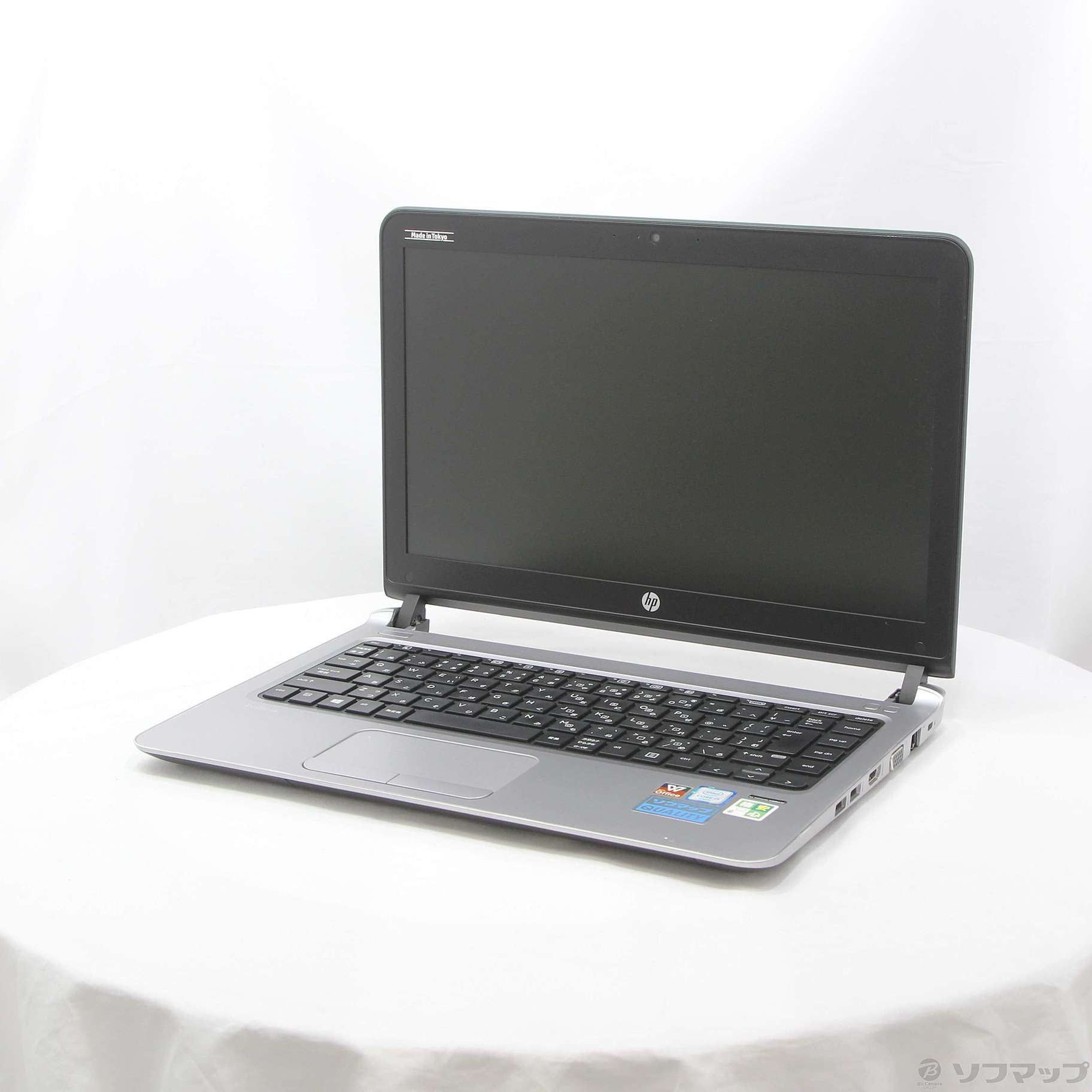 中古】セール対象品 格安安心パソコン HP ProBook 430 G3 T3M22PT#ABJ ［Core i5 6200U (2.3GHz)／8GB ／HDD500GB／SSD128GB／13.3インチワイド］ [2133049509307] - リコレ！|ビックカメラグループ  ソフマップの中古通販サイト