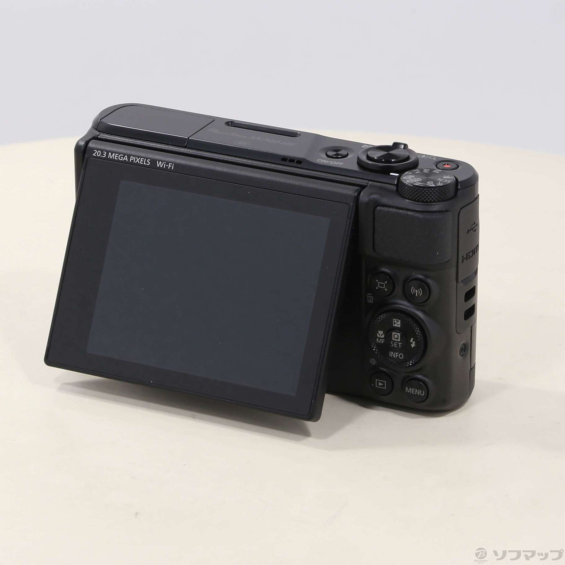 中古】PowerShot SX740 HS ブラック [2133049517579] - リコレ