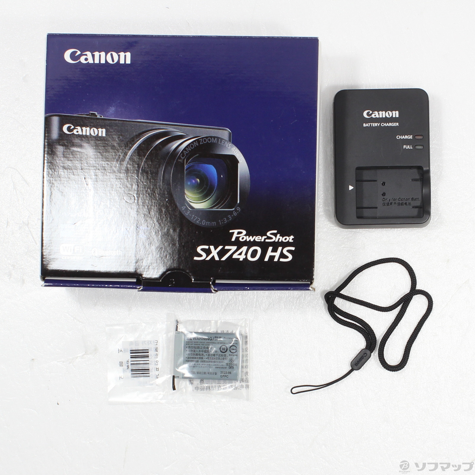 中古】PowerShot SX740 HS ブラック [2133049517579] - リコレ
