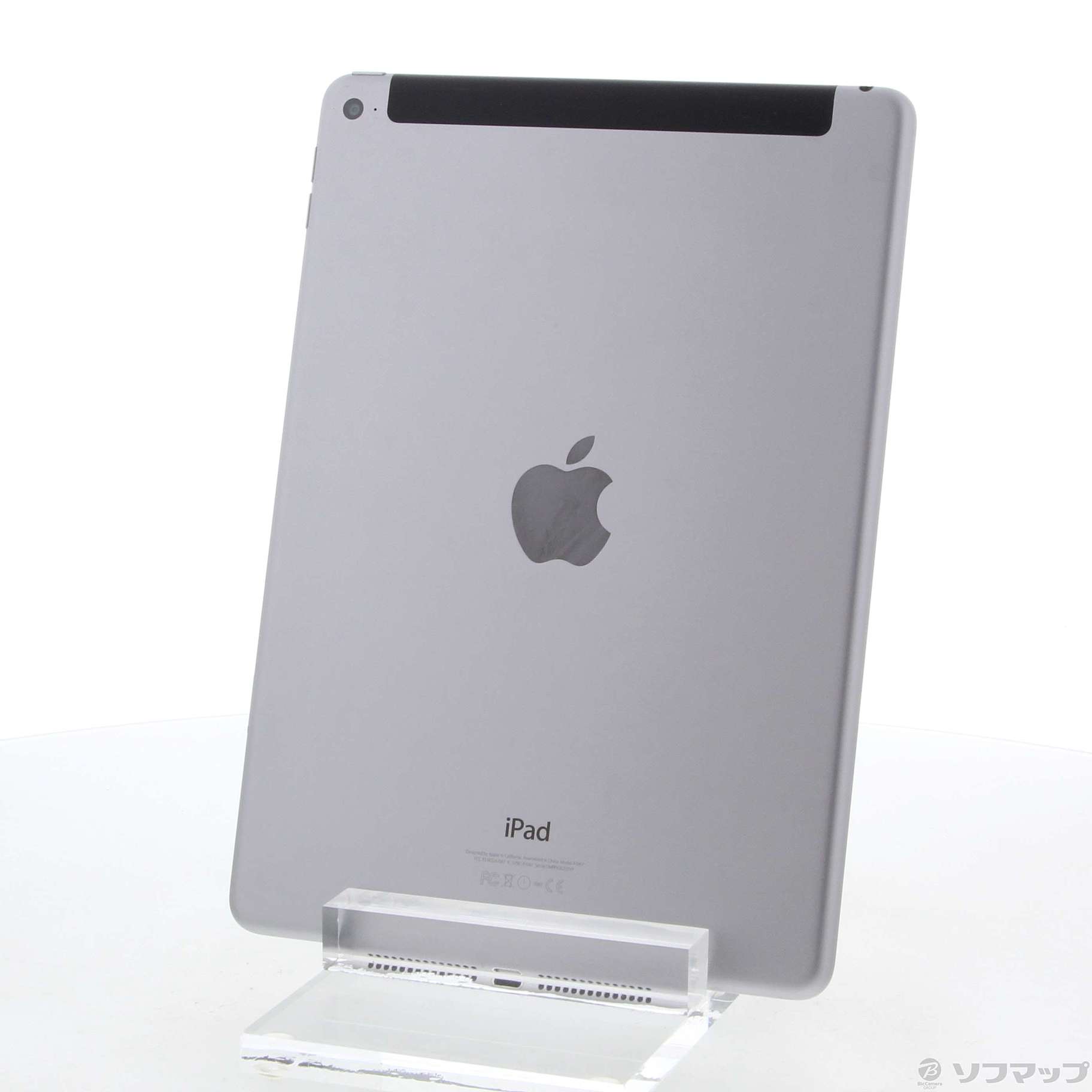 中古】iPad Air 2 128GB スペースグレイ MGWL2J／A SIMフリー