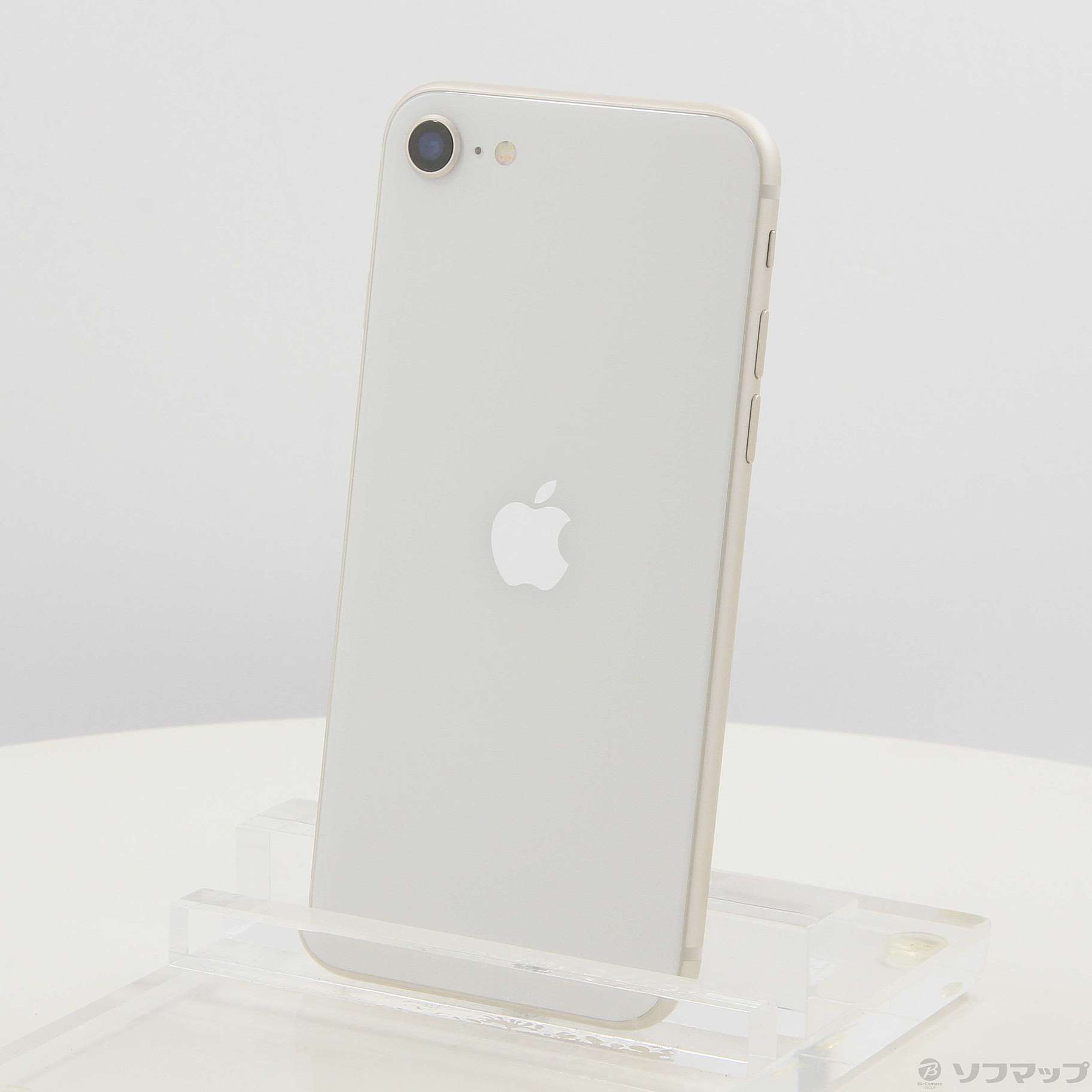 中古】iPhone SE 第3世代 64GB スターライト MMYD3J／A SIMフリー