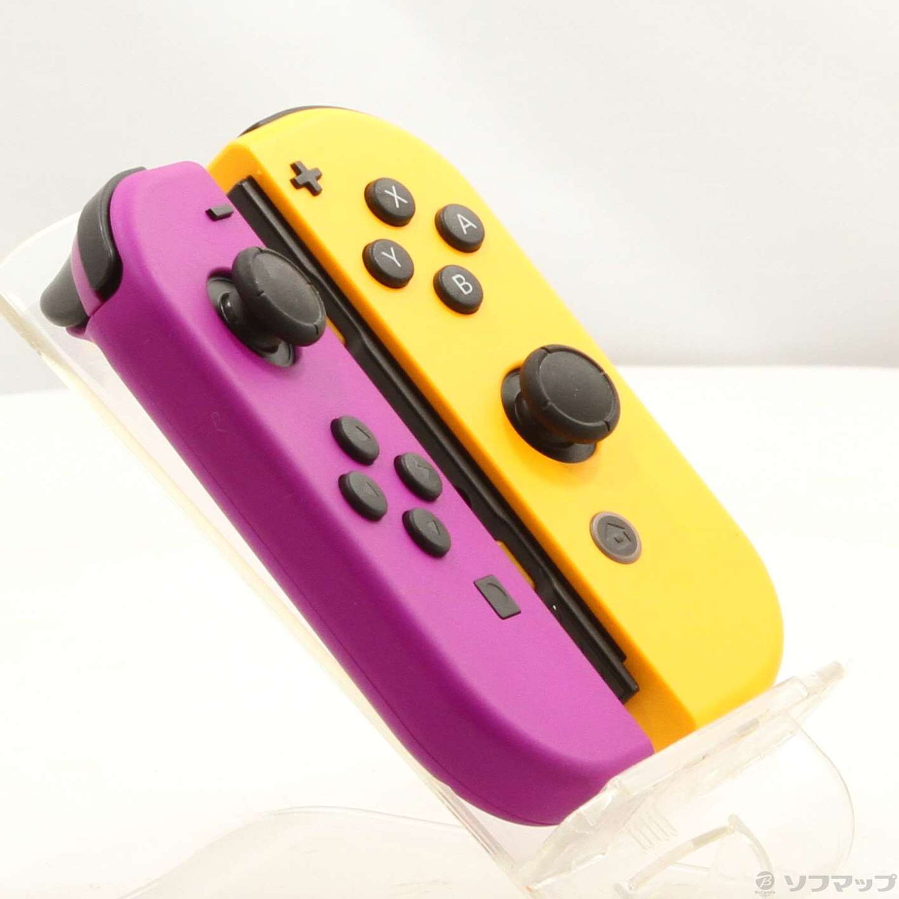中古】Nintendo Switch Joy-Con (L) ネオンパープル ／ (R