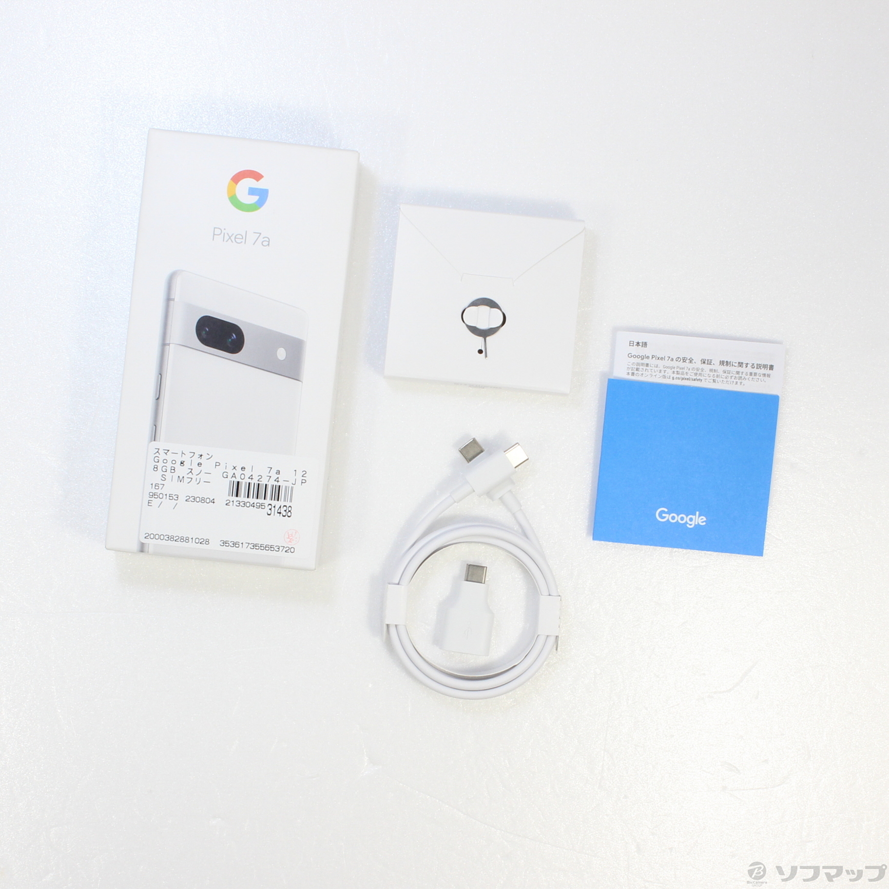 Google Pixel 7a 128GB スノー GA04274-JP SIMフリー グーグル