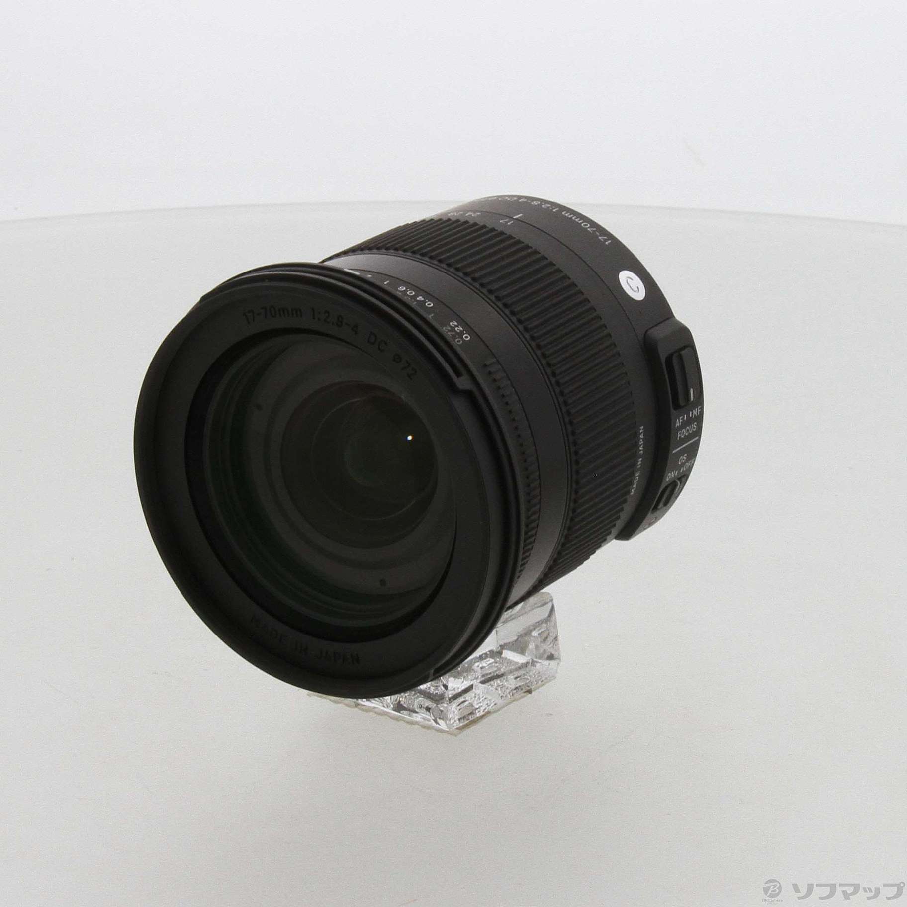 中古】SIGMA C 17-70mm F2.8-4 DC MACRO OS HSM (Nikon用)(レンズ