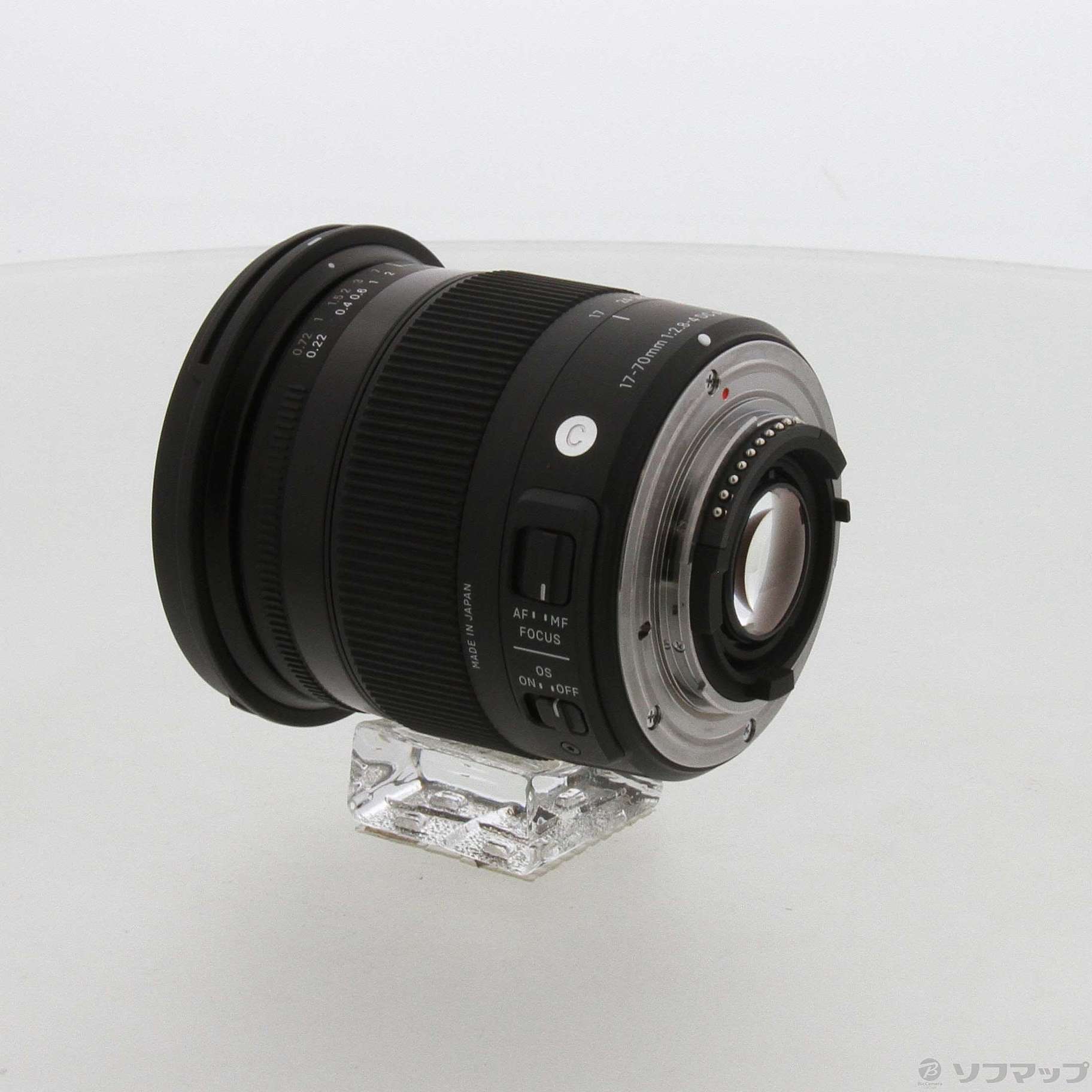 中古】SIGMA C 17-70mm F2.8-4 DC MACRO OS HSM (Nikon用)(レンズ