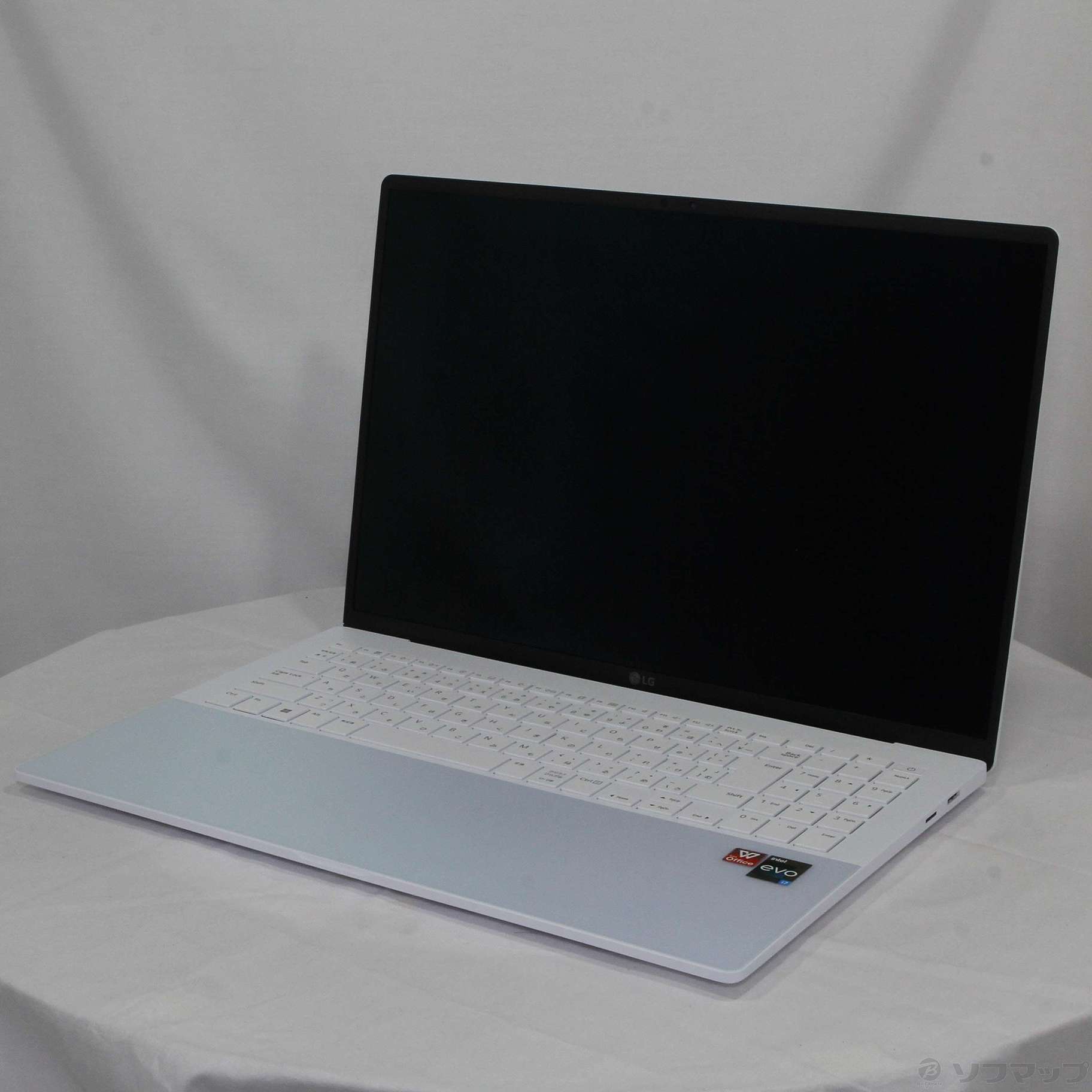 中古】〔展示品〕 LG gram Style 16Z90RS-KA76J オーロラホワイト